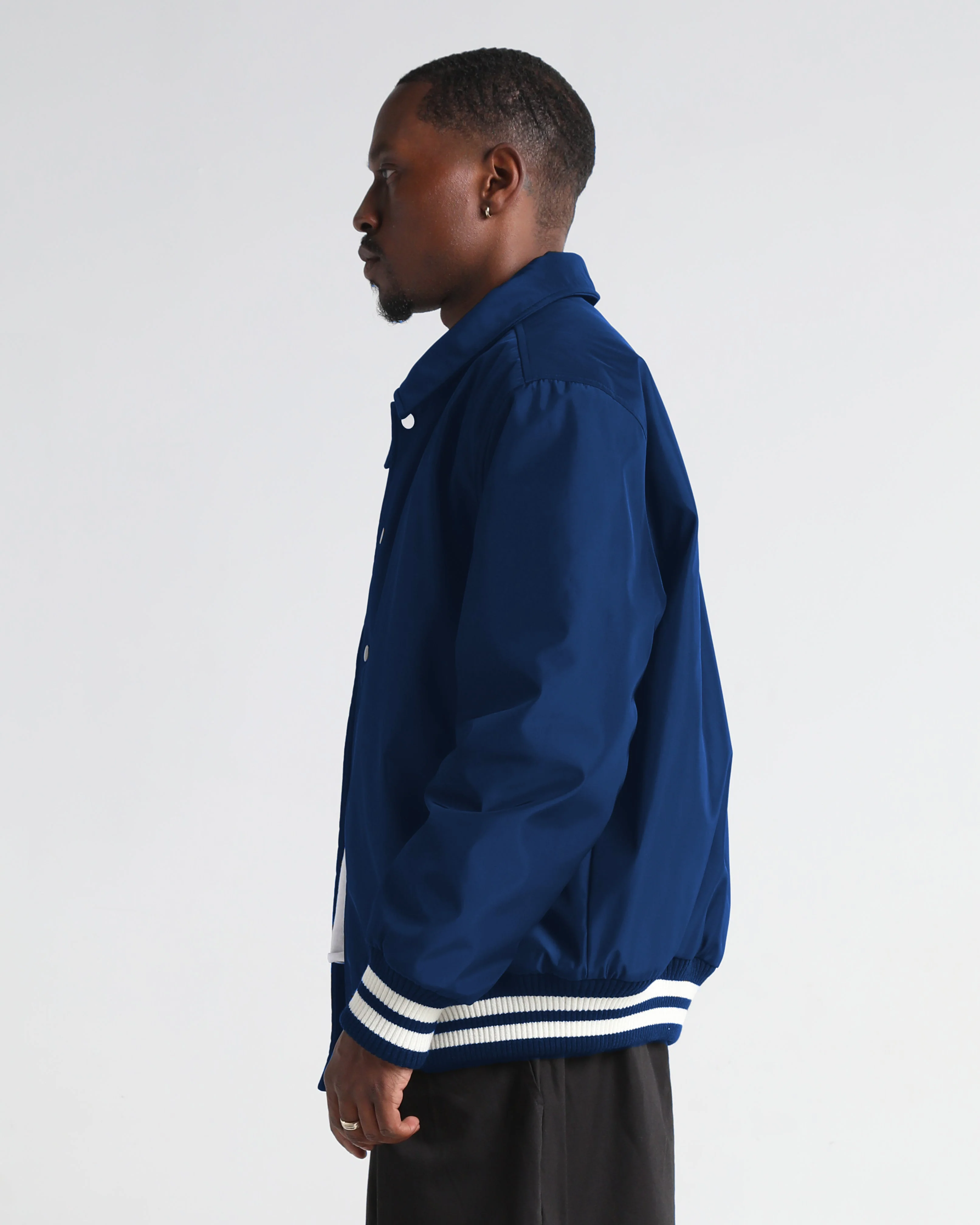 Collared Varsity Jacket - Image 4