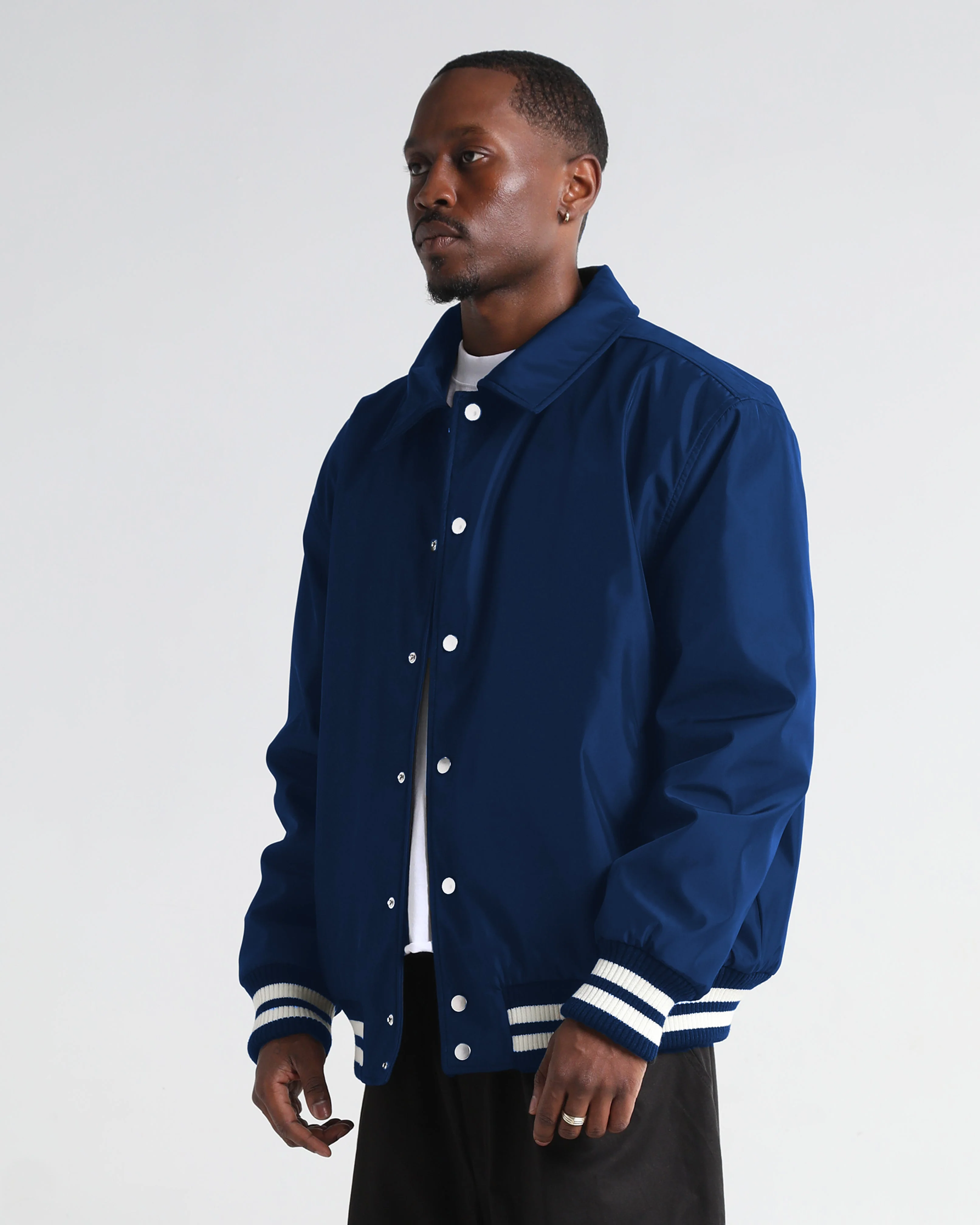 Collared Varsity Jacket - Image 5