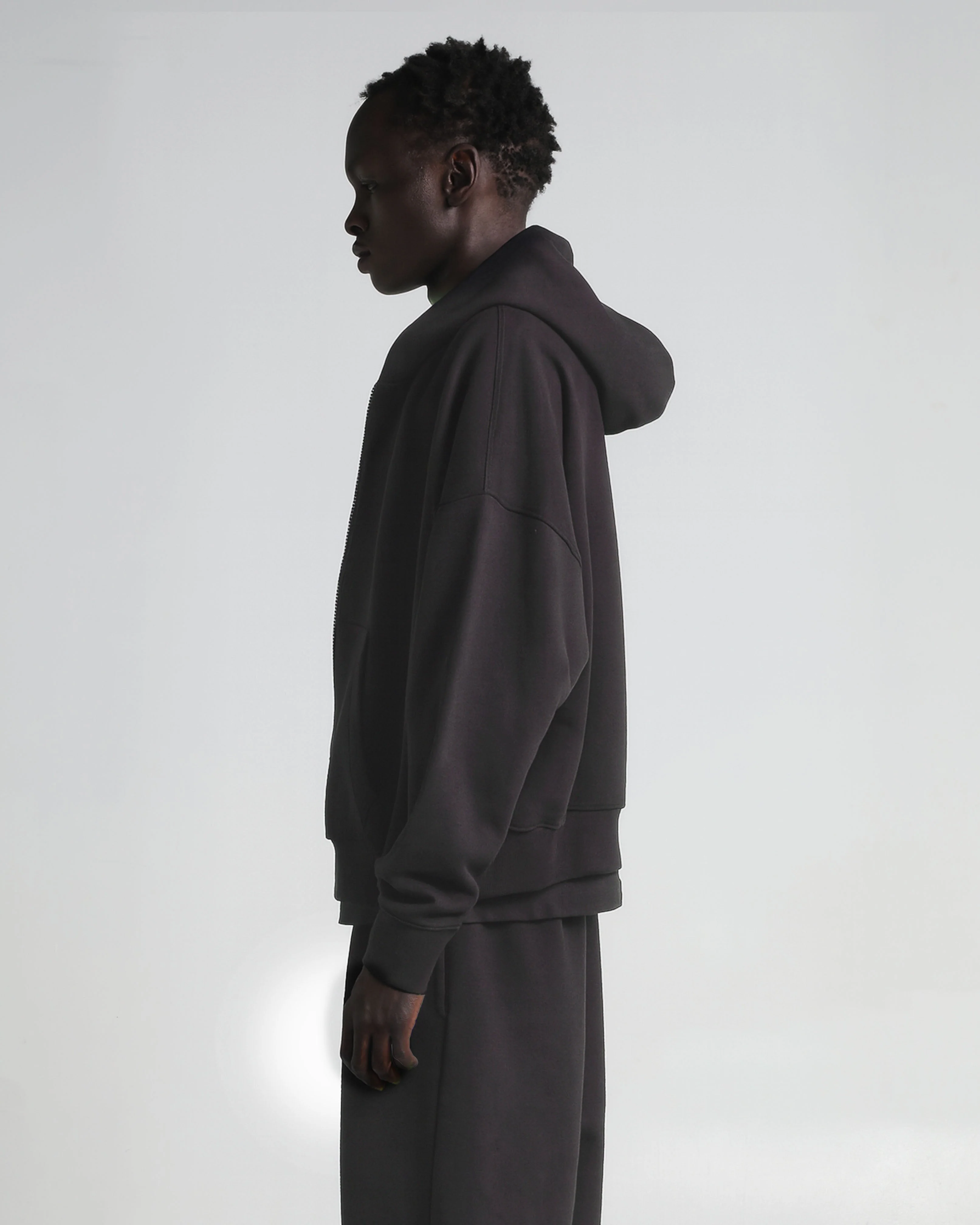 Cropped Zip Hoodie - Image 12