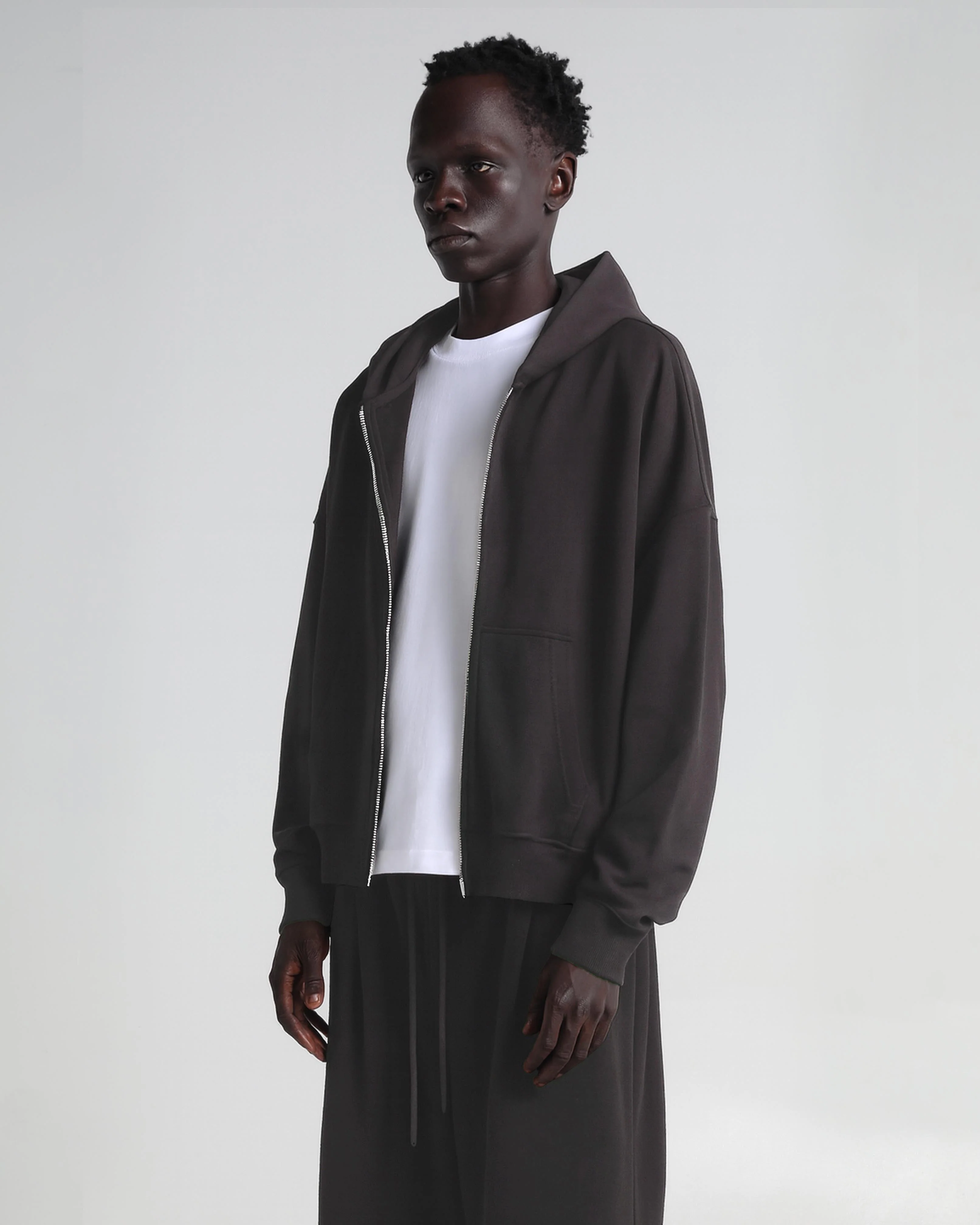 Cropped Zip Hoodie - Image 13