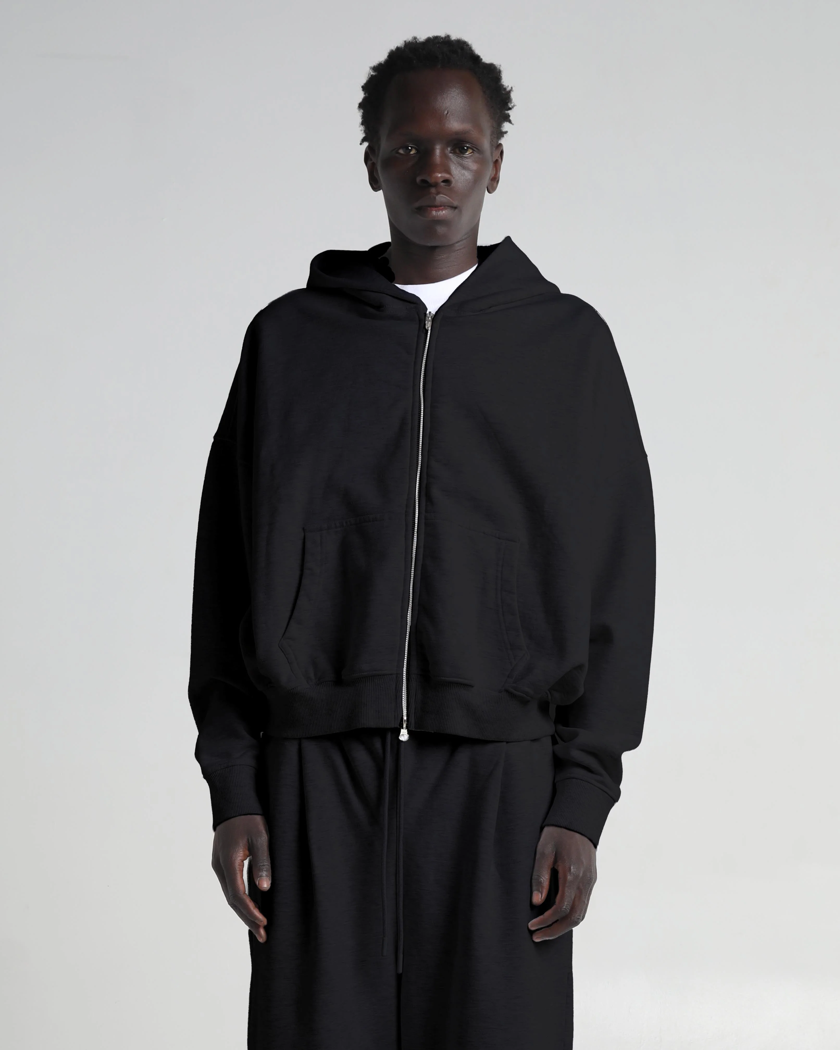 Cropped Zip Hoodie - Image 6