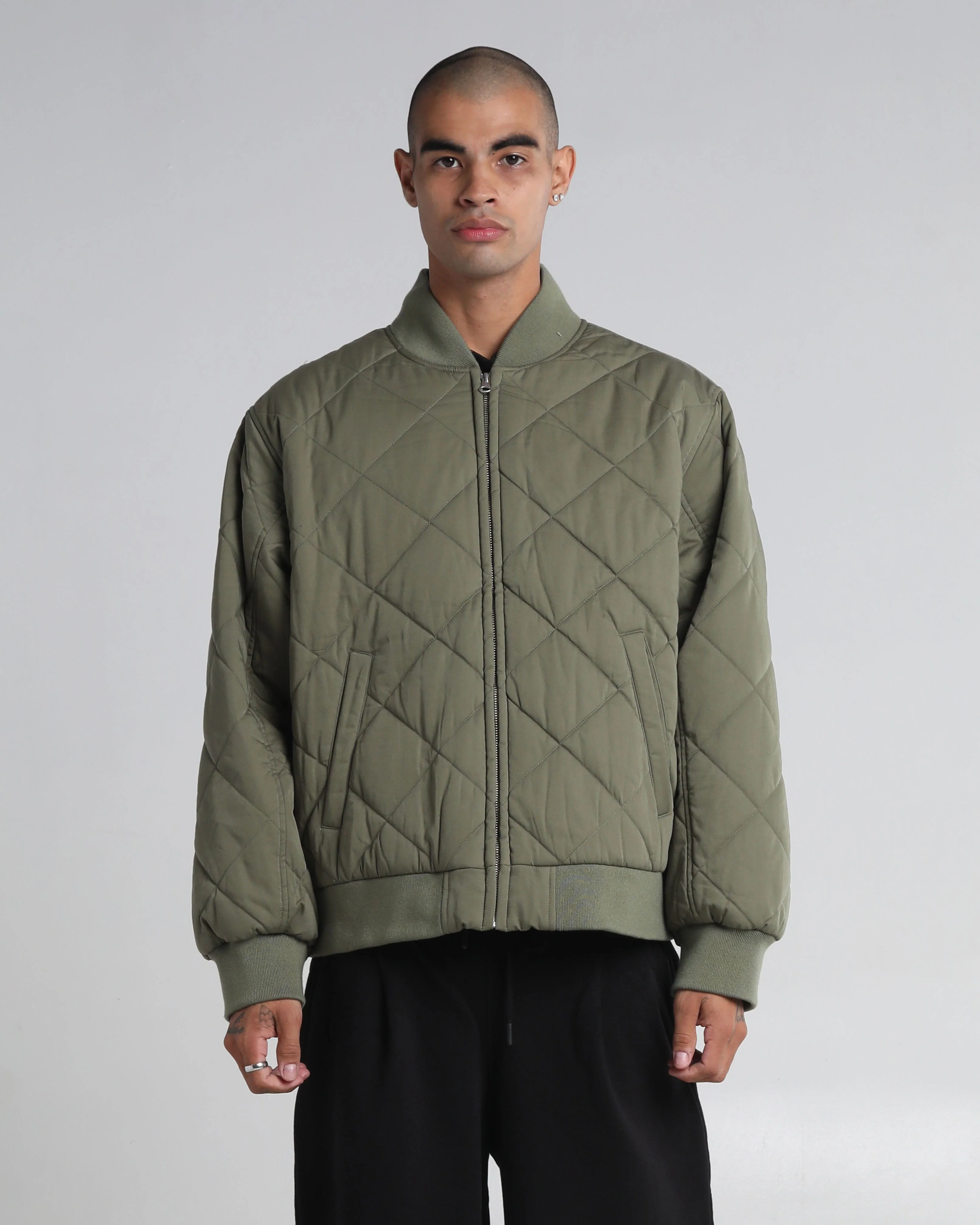 Diamond Quilted Jacket - Image 10