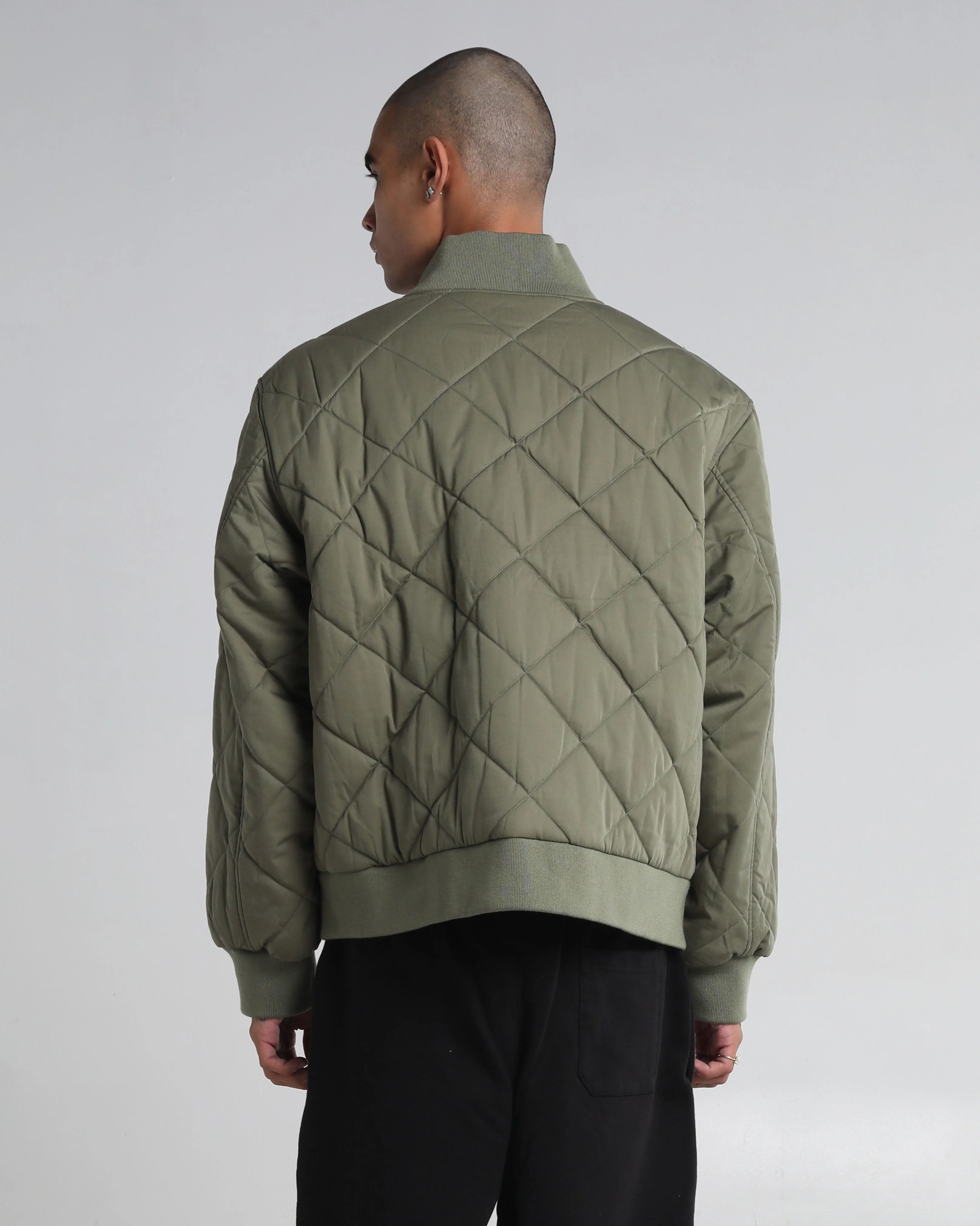 Diamond Quilted Jacket - Image 11