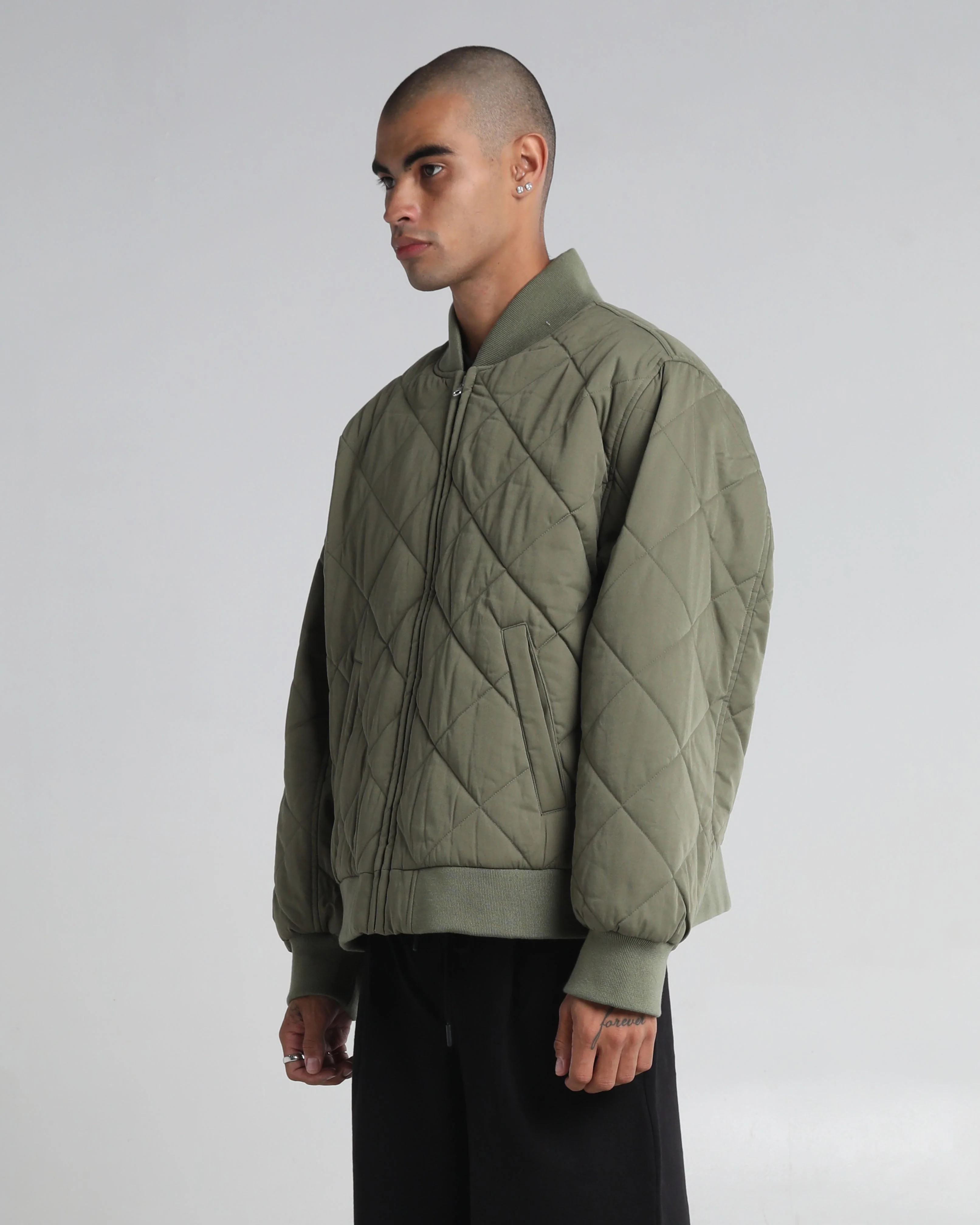 Diamond Quilted Jacket - Image 13