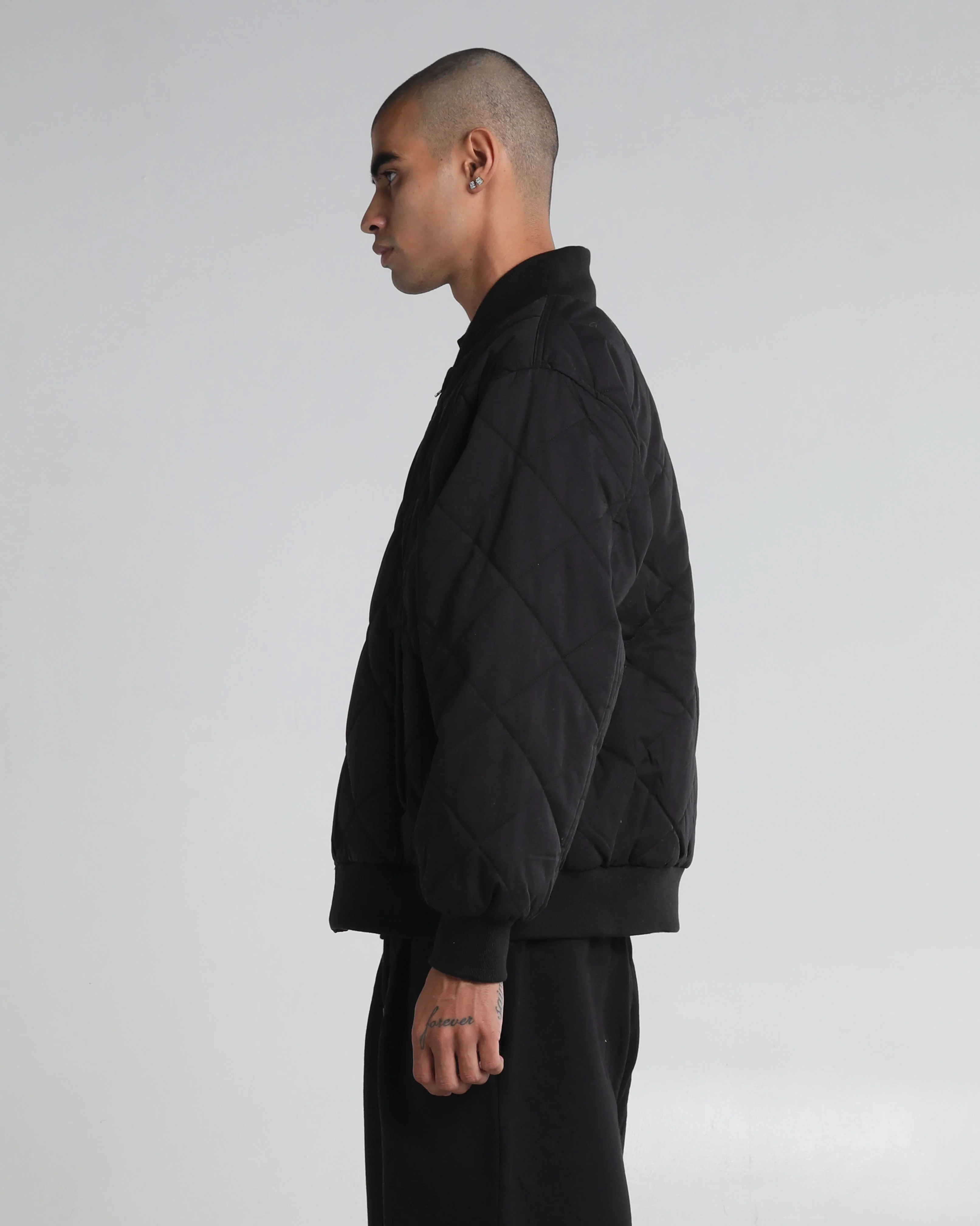 Diamond Quilted Jacket - Image 4