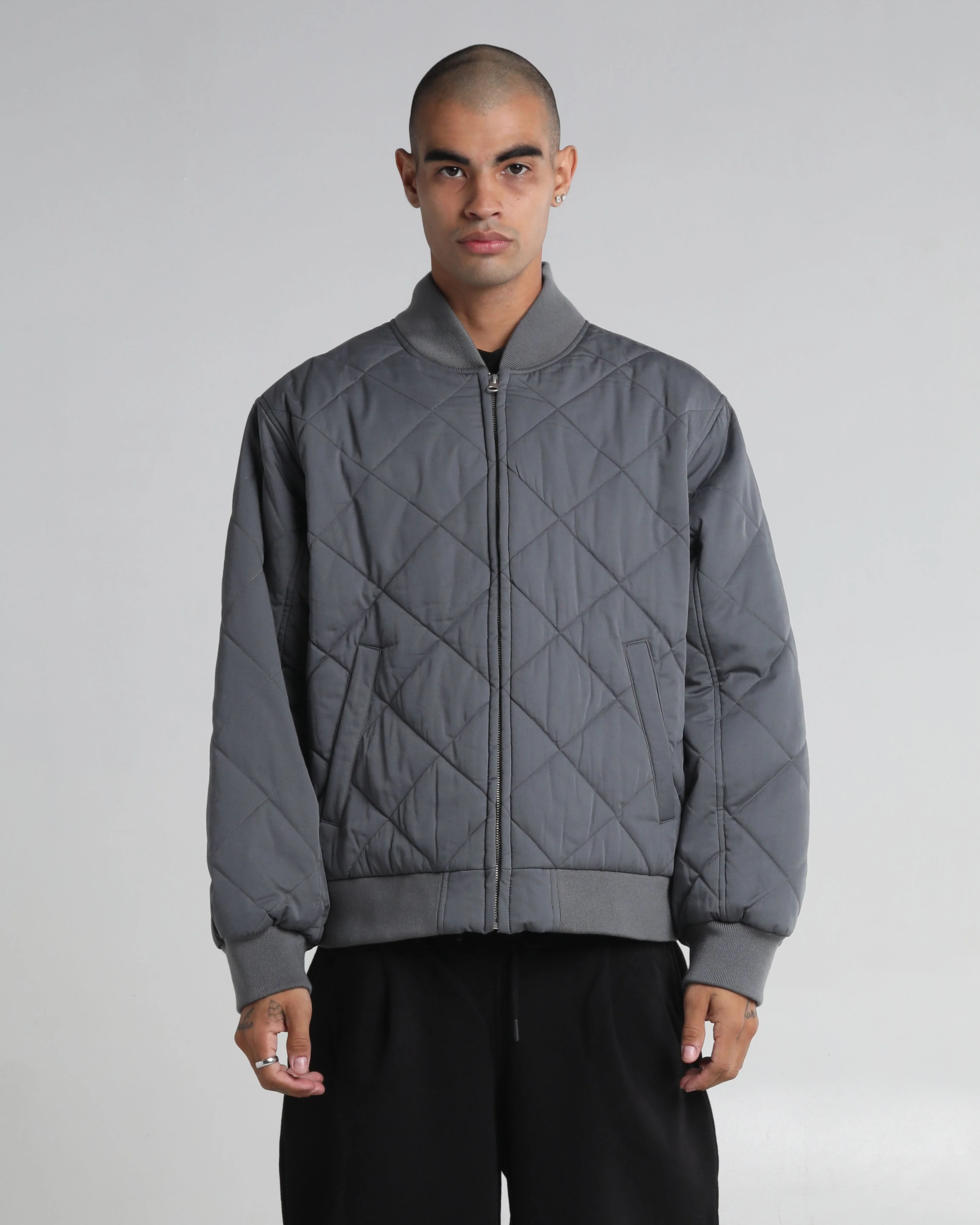 Diamond Quilted Jacket - Image 6