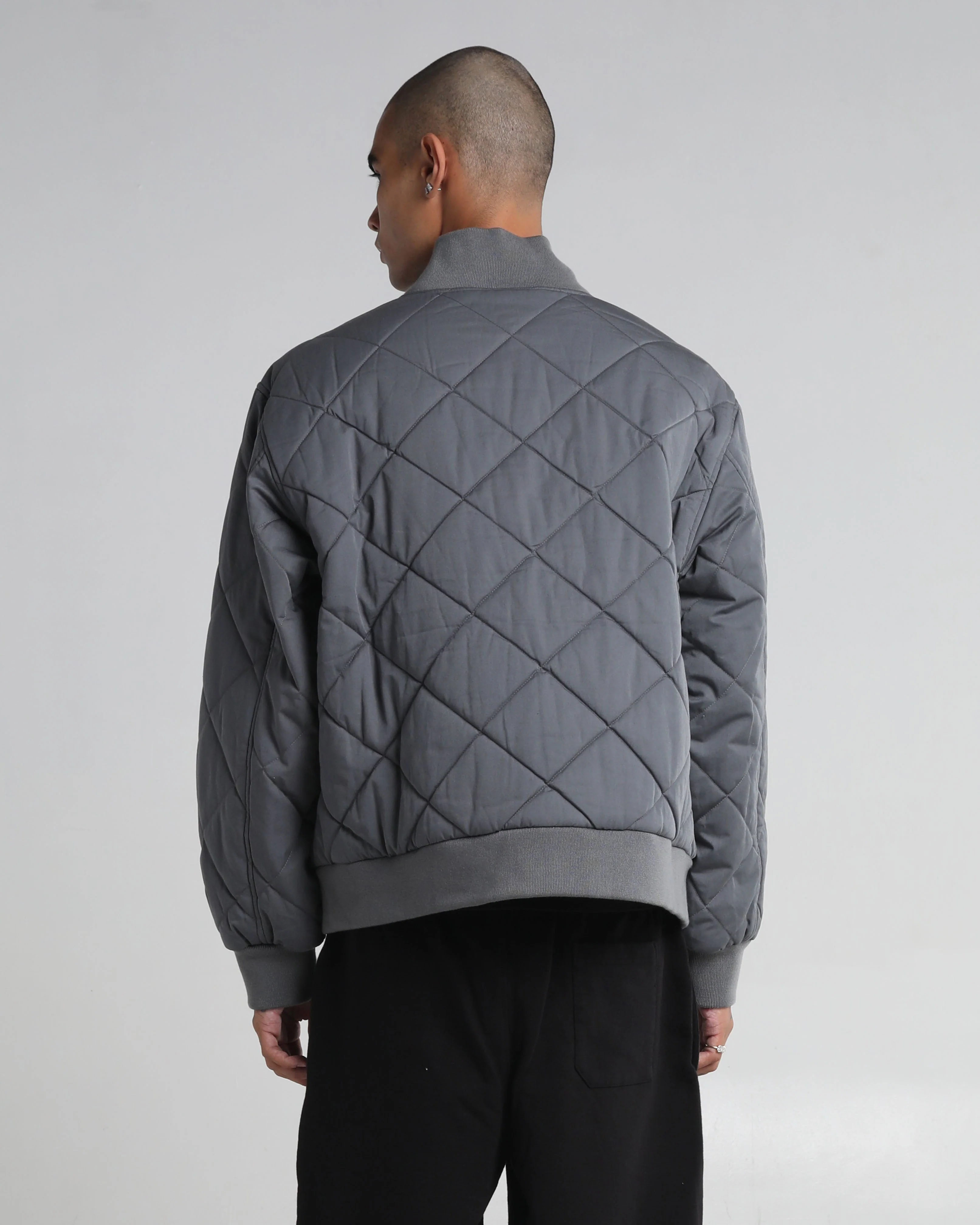 Diamond Quilted Jacket - Image 7