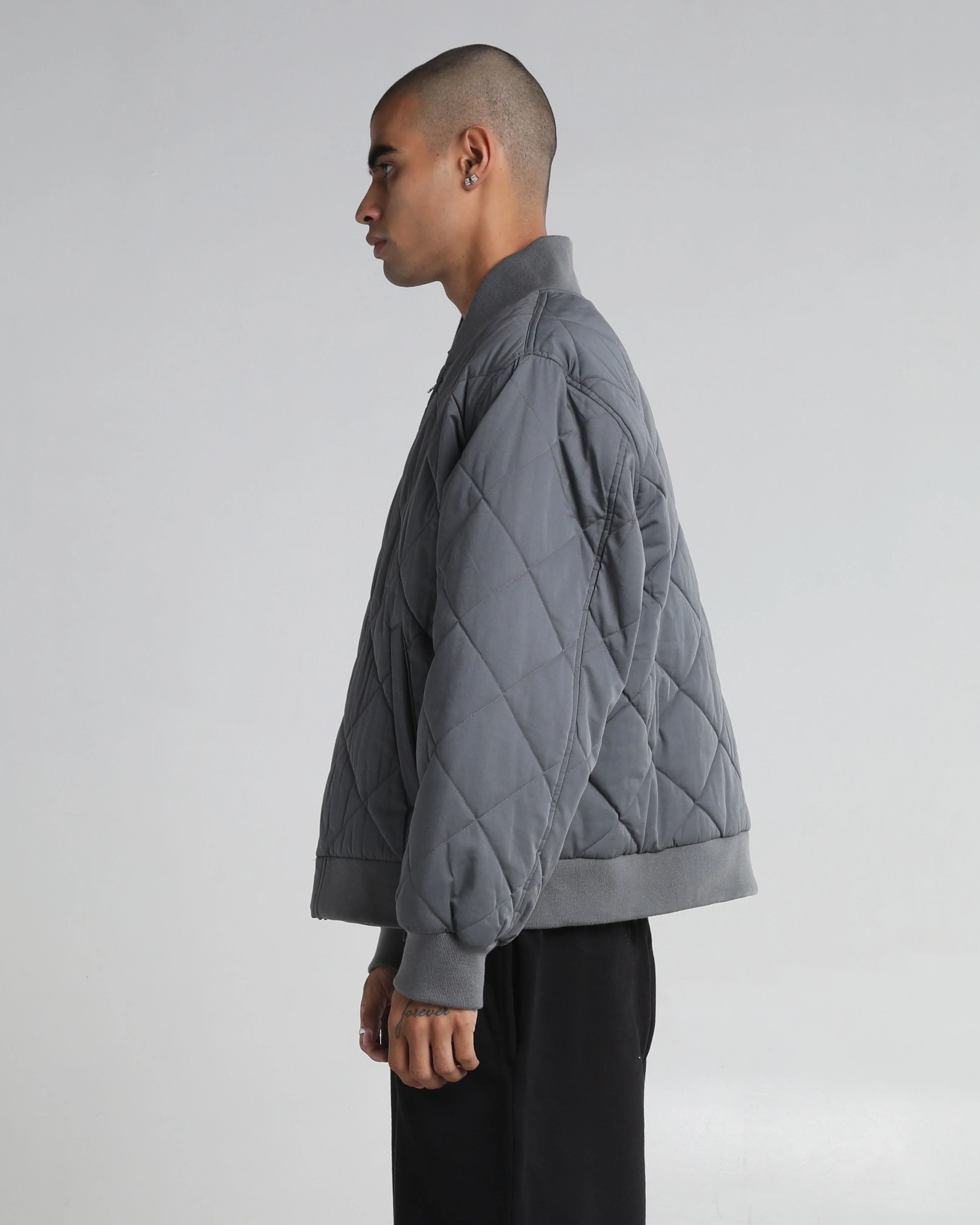 Diamond Quilted Jacket - Image 8