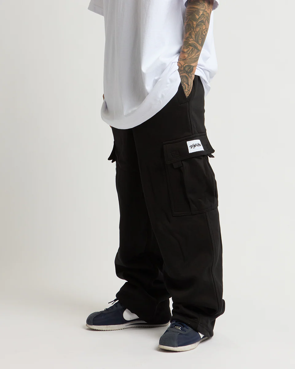 Heavy Fleece Cargo Pants - Image 4