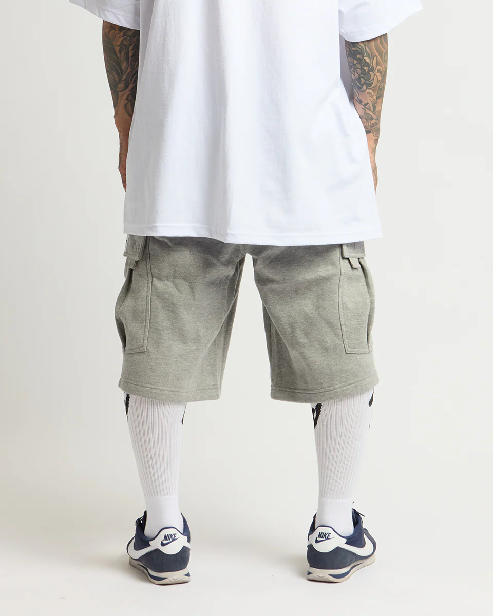 Fleece Cargo Shorts - Image 2