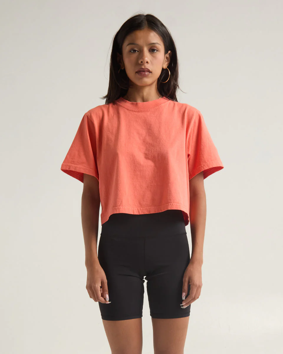 6.0oz Garment Dye Crop Top - Image 13