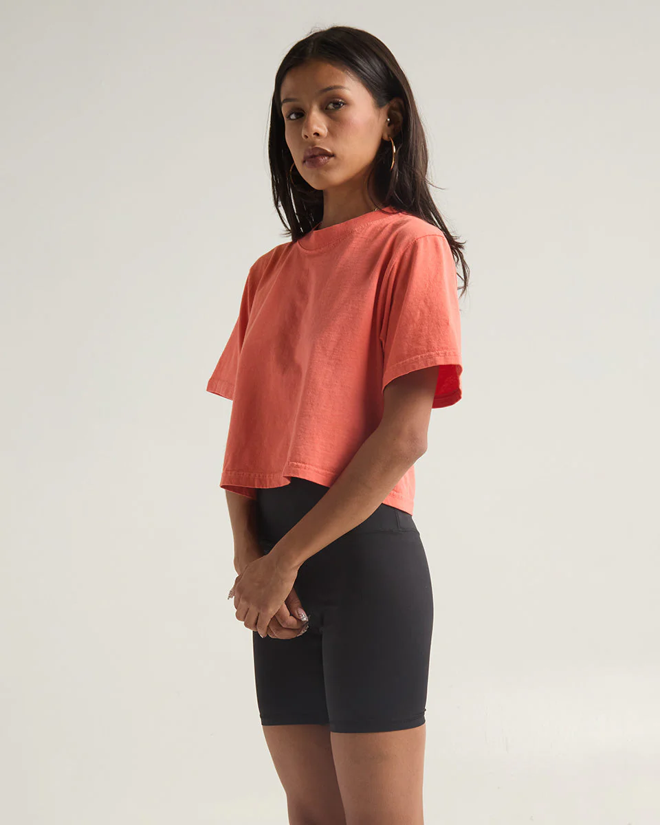 6.0oz Garment Dye Crop Top - Image 16