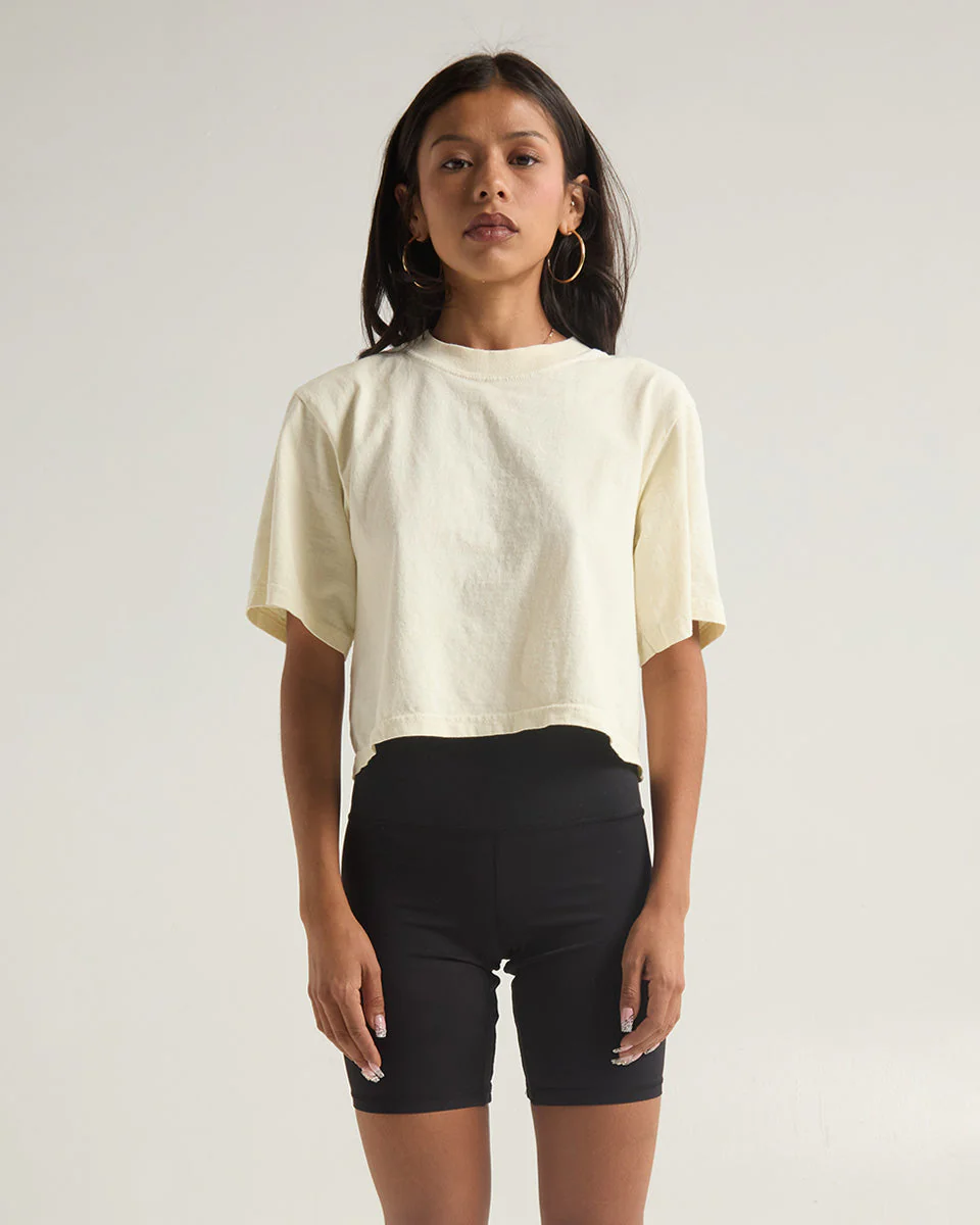 6.0oz Garment Dye Crop Top - Image 17