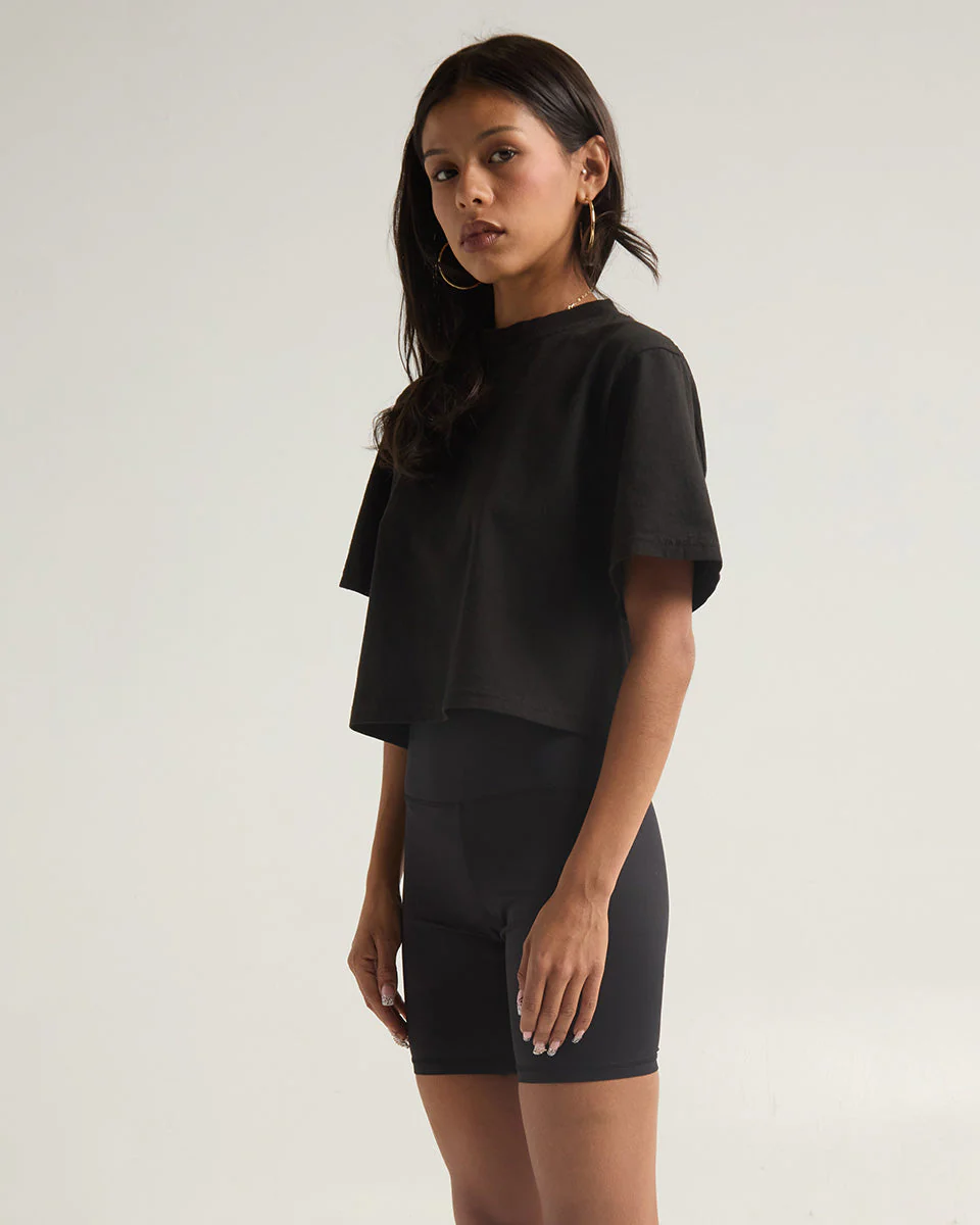 6.0oz Garment Dye Crop Top - Image 4
