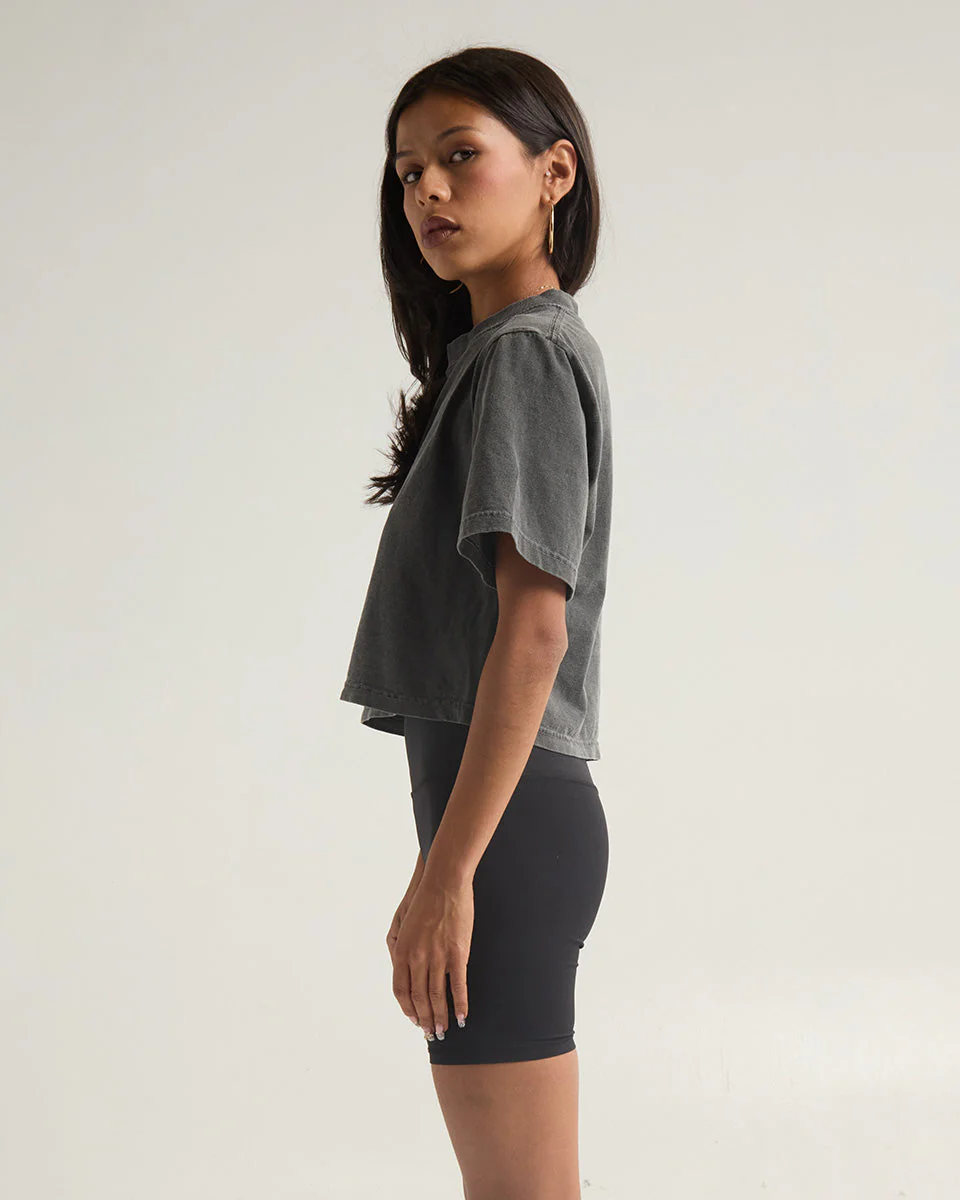 6.0oz Garment Dye Crop Top - Image 7