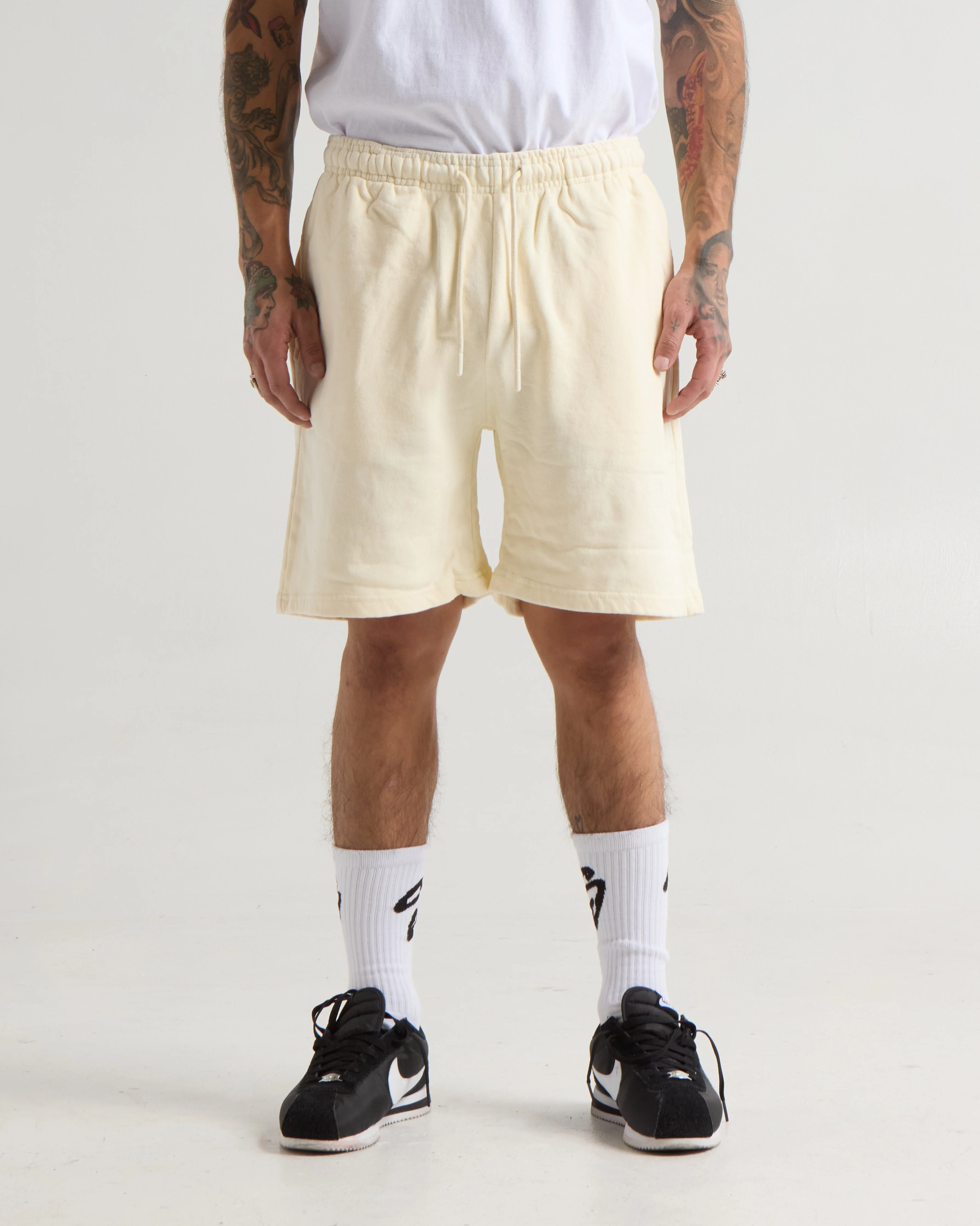 Garment Dye Fleece Mens Shorts - Image 13