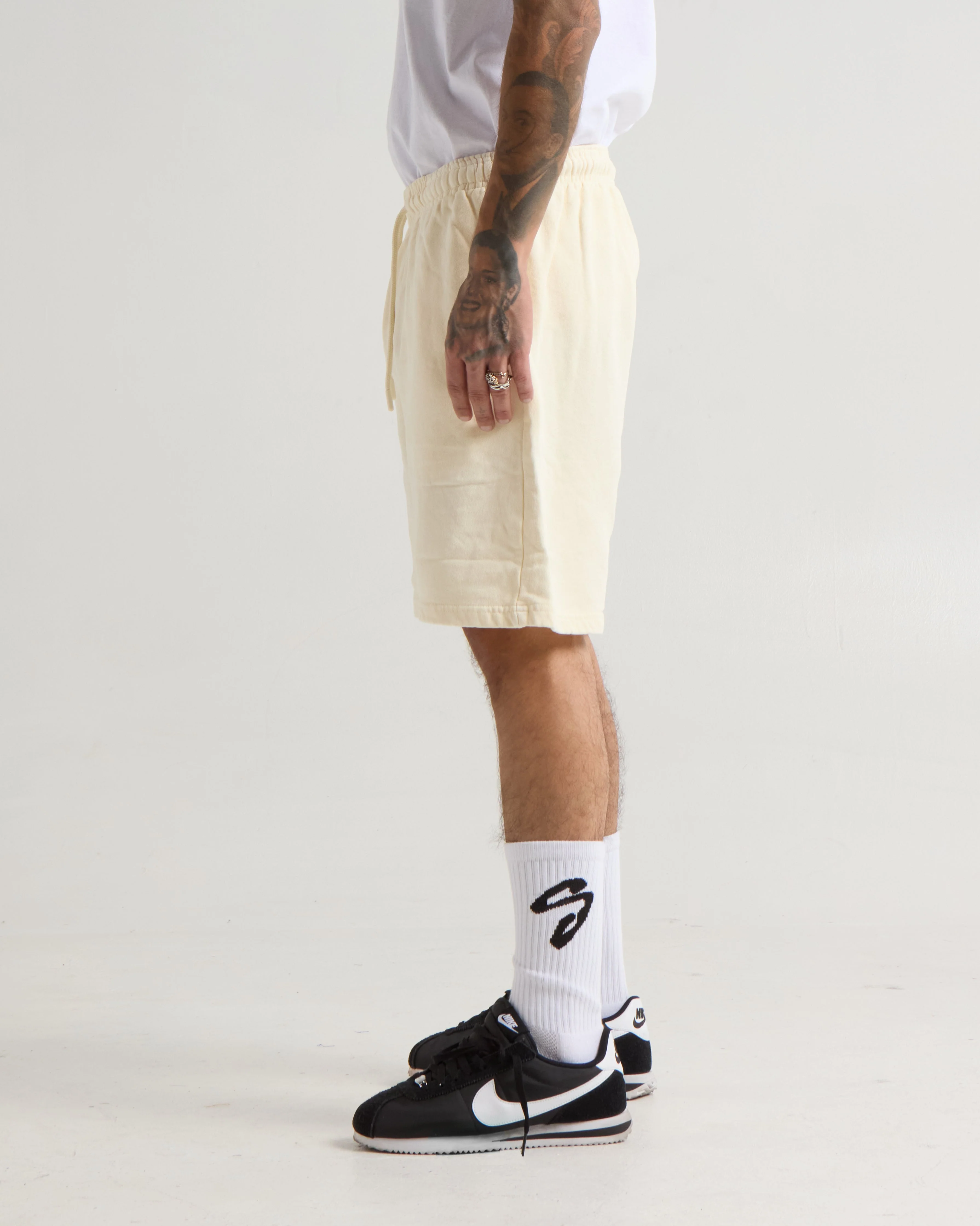 Garment Dye Fleece Mens Shorts - Image 15
