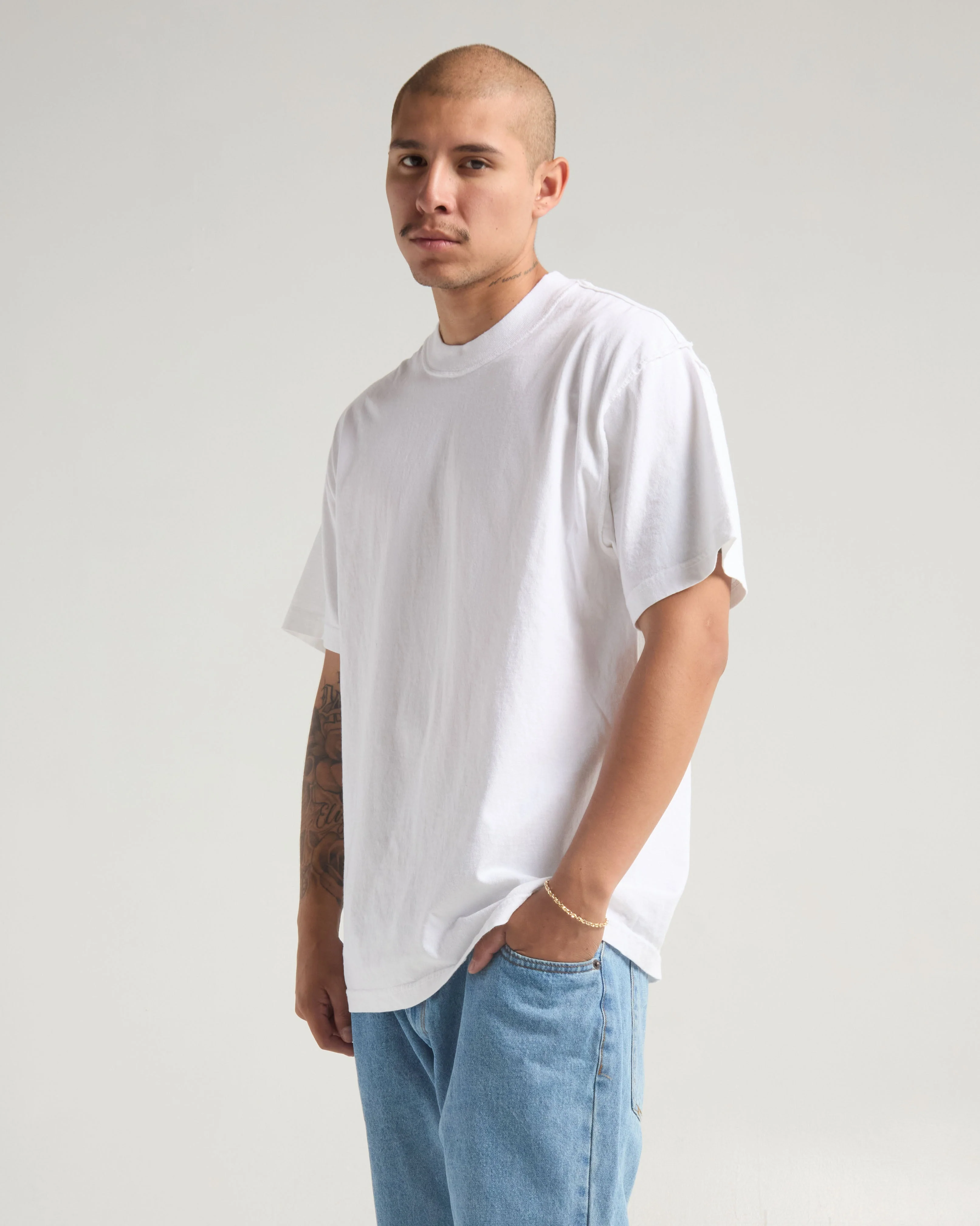 Garment Dye Reverse Tee - Image 4