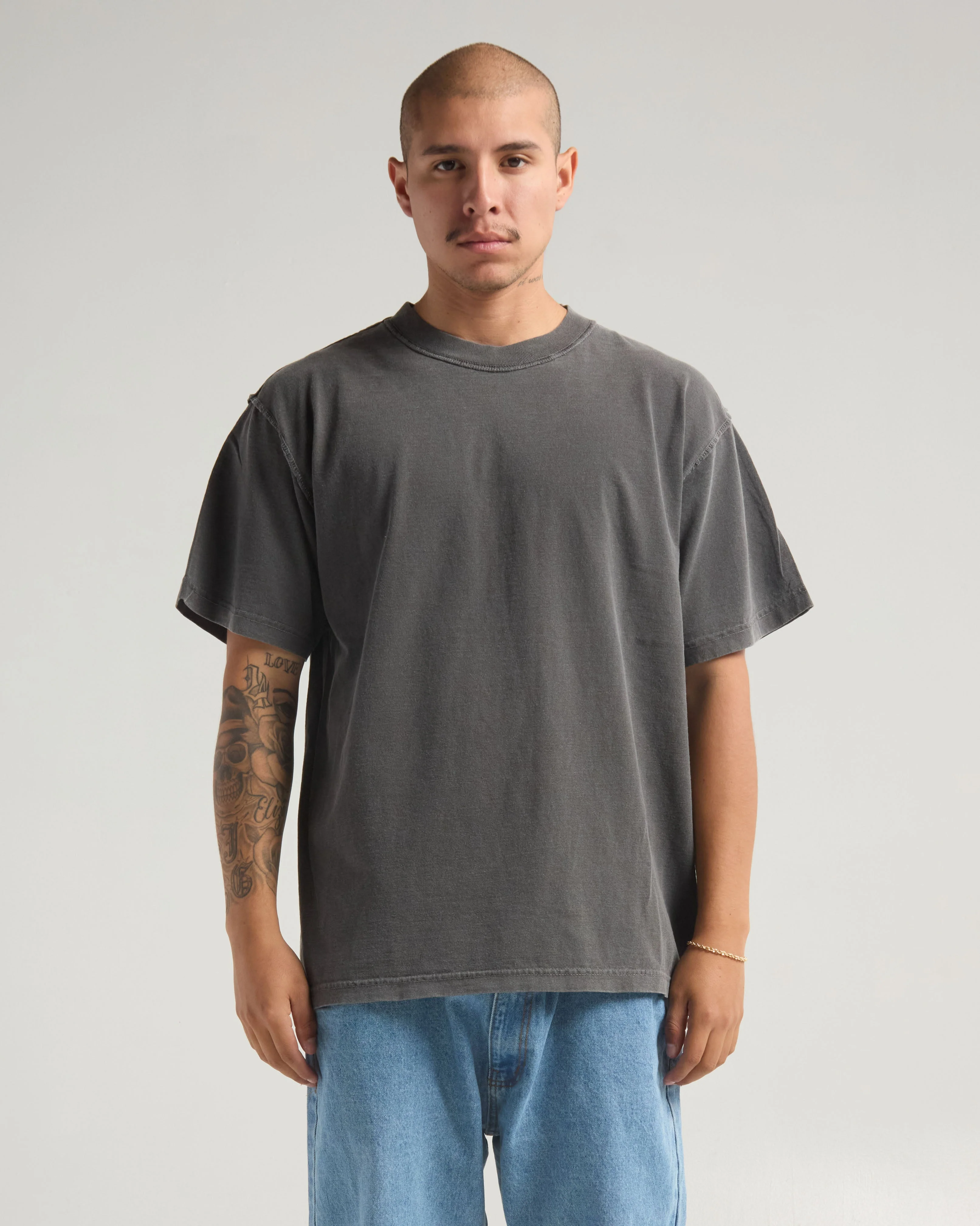 Garment Dye Reverse Tee - Image 5