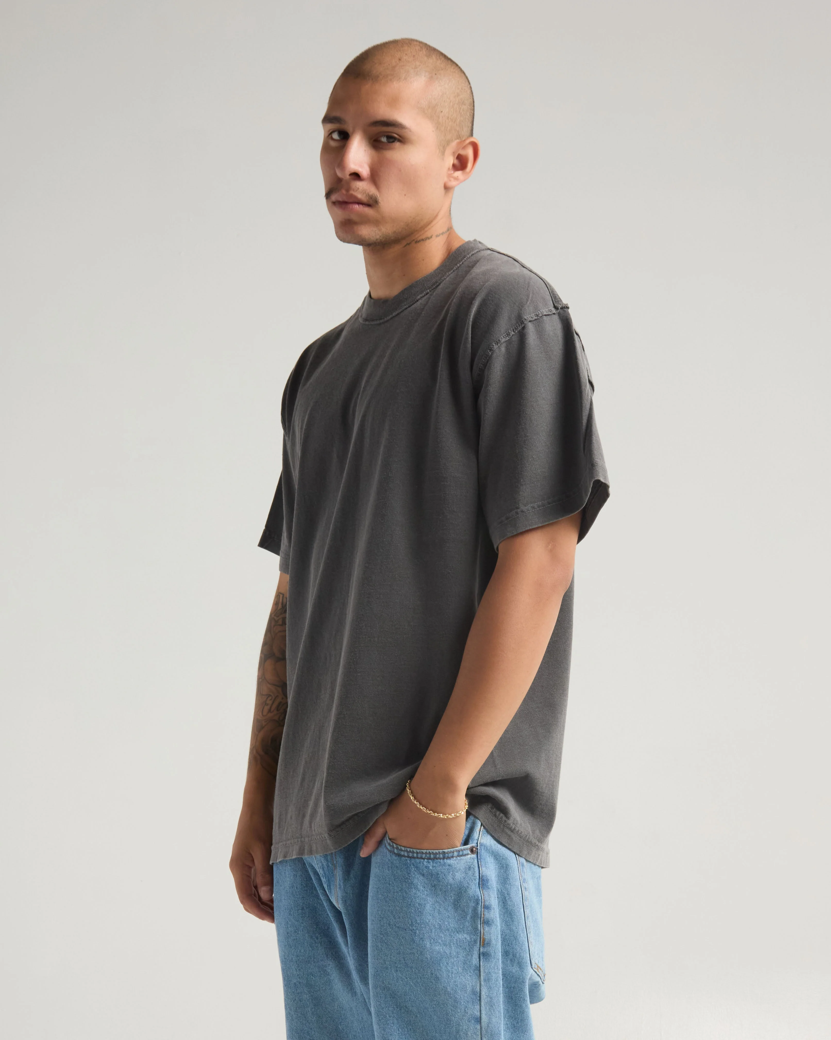 Garment Dye Reverse Tee - Image 8