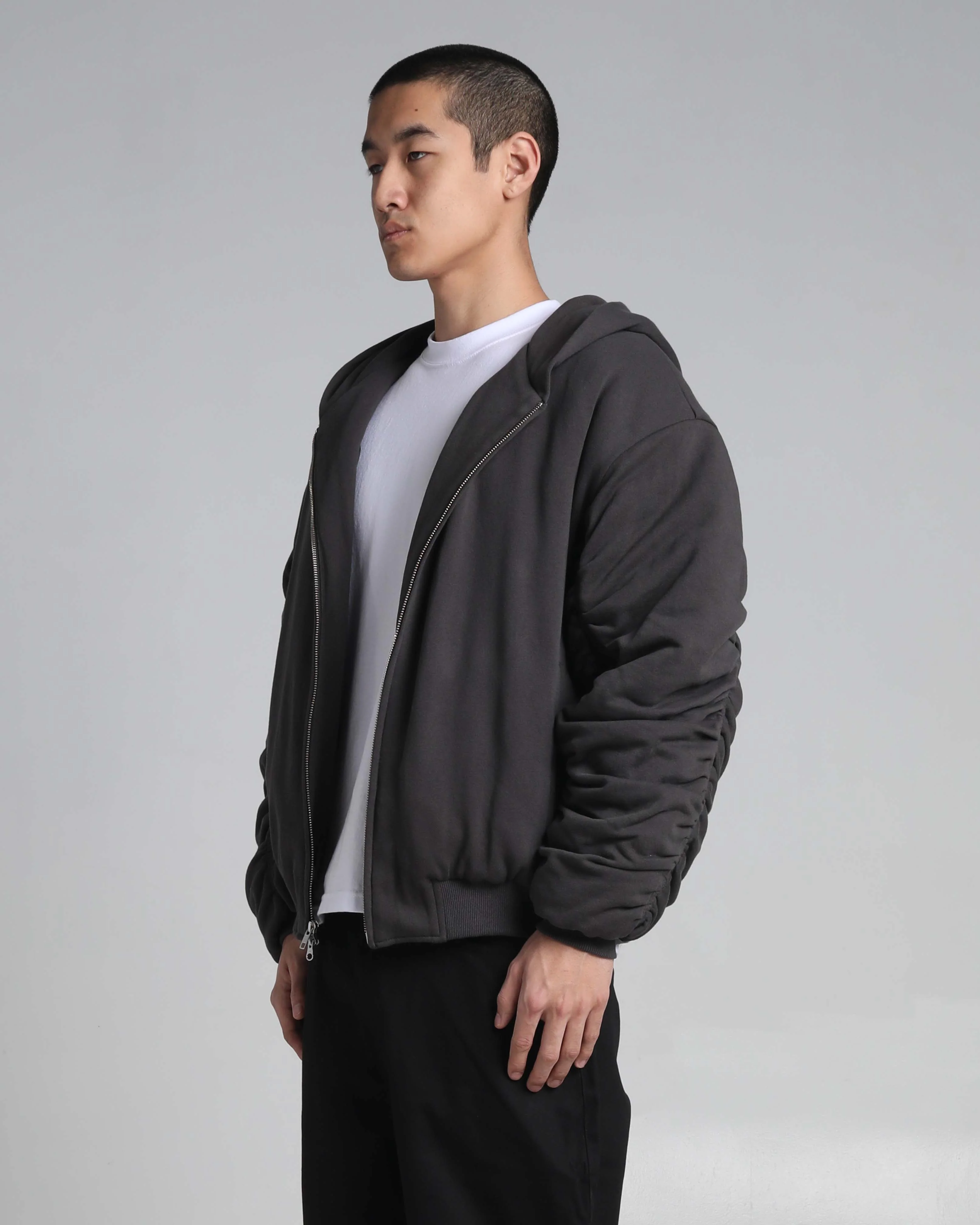 Hooded Fleece Bomber - Image 11