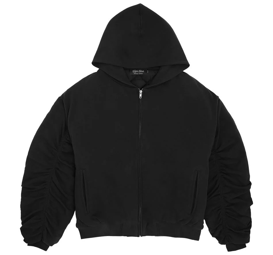 Hooded Fleece Bomber - Image 12