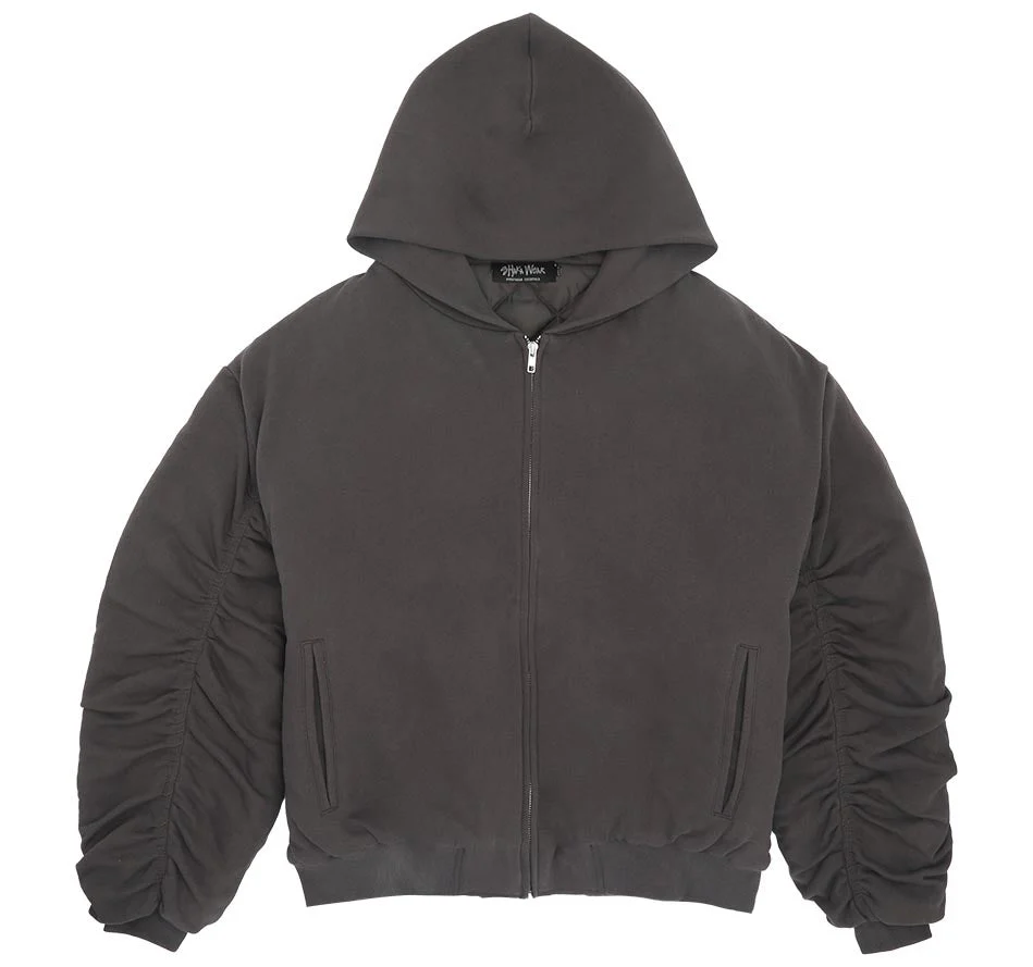 Hooded Fleece Bomber - Image 13