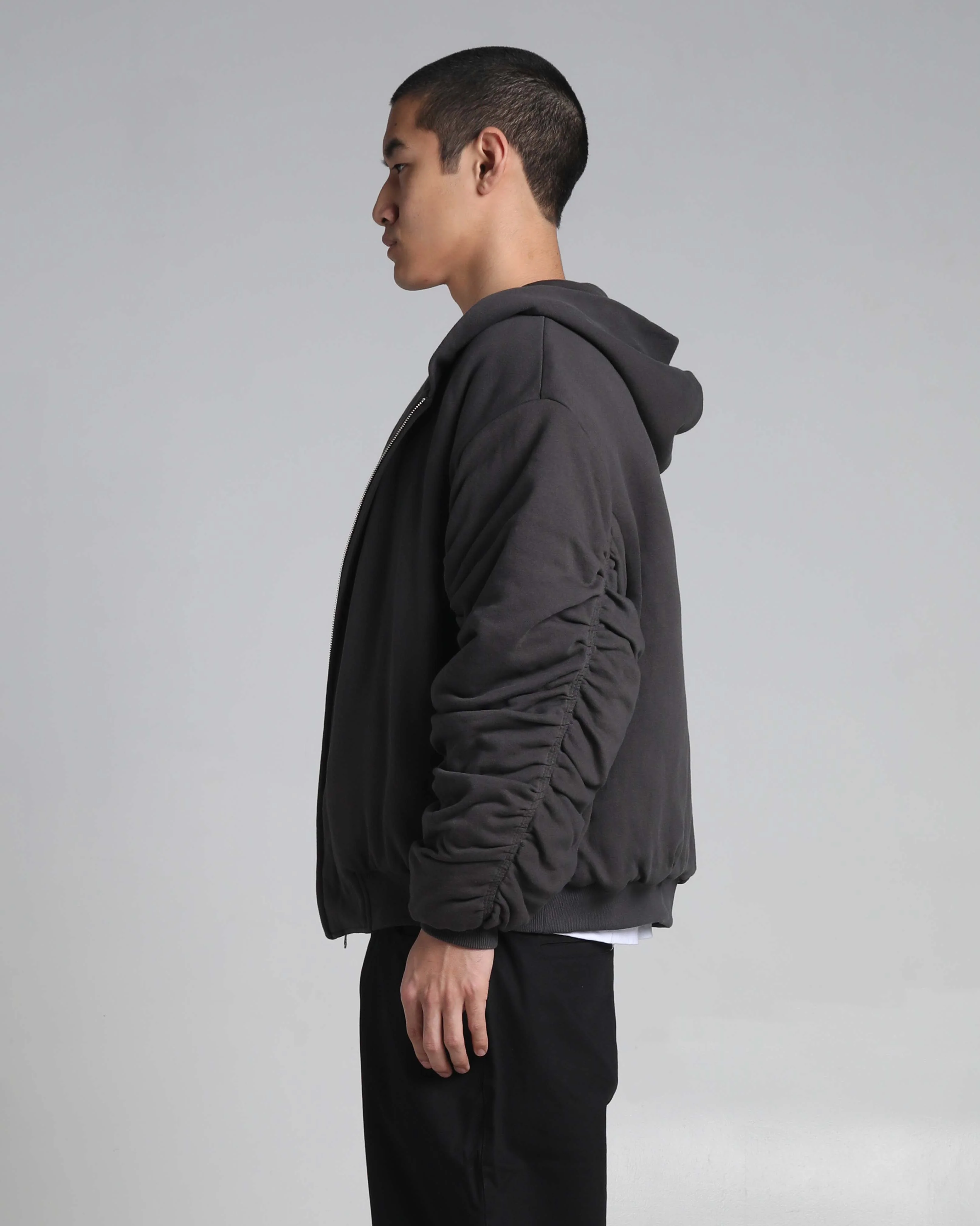 Hooded Fleece Bomber - Image 9