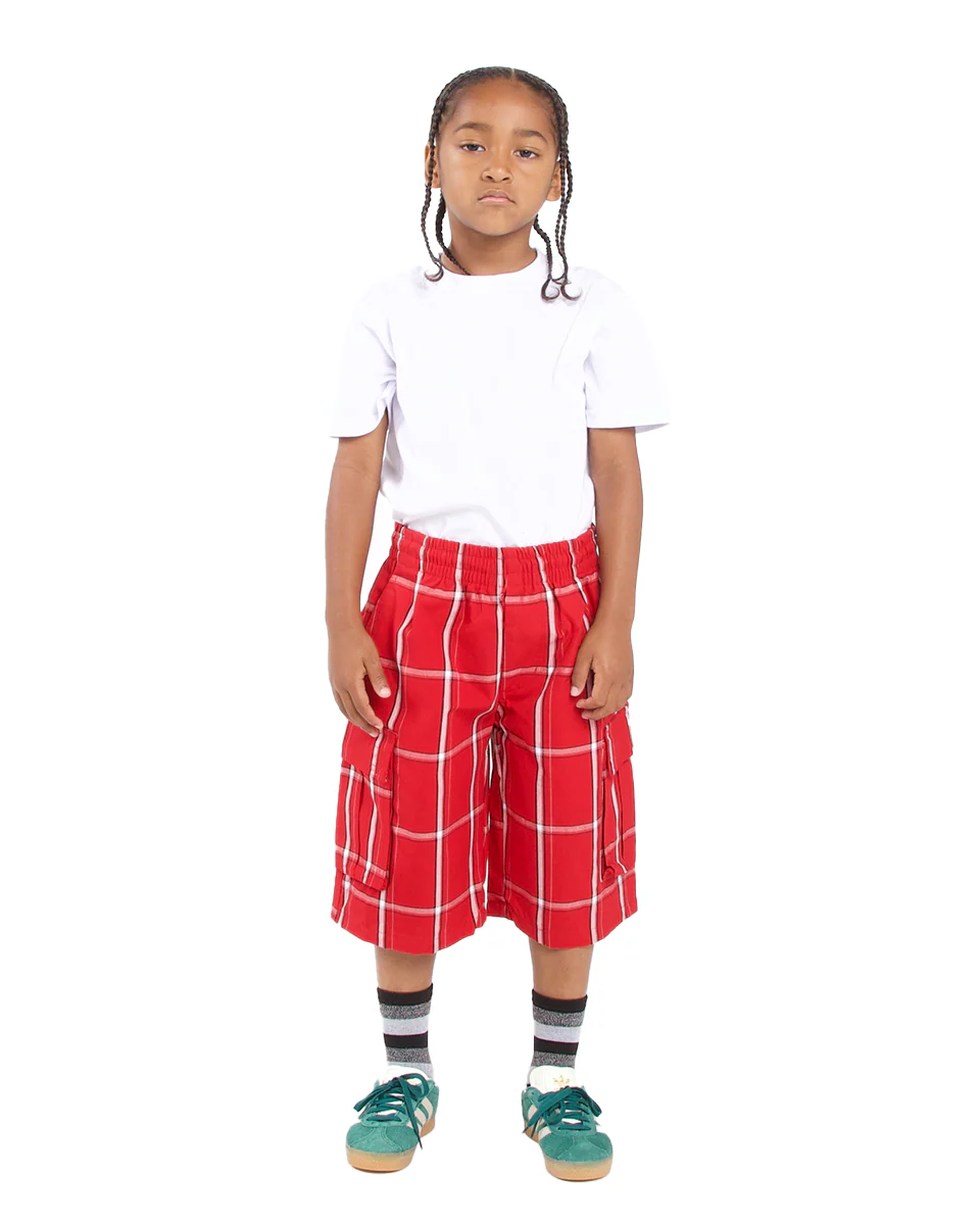 Kids Plaid Shorts - Image 10