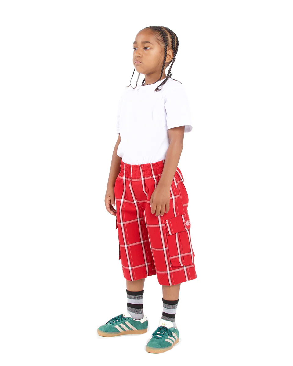 Kids Plaid Shorts - Image 11