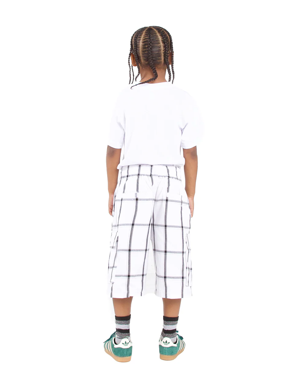 Kids Plaid Shorts - Image 3