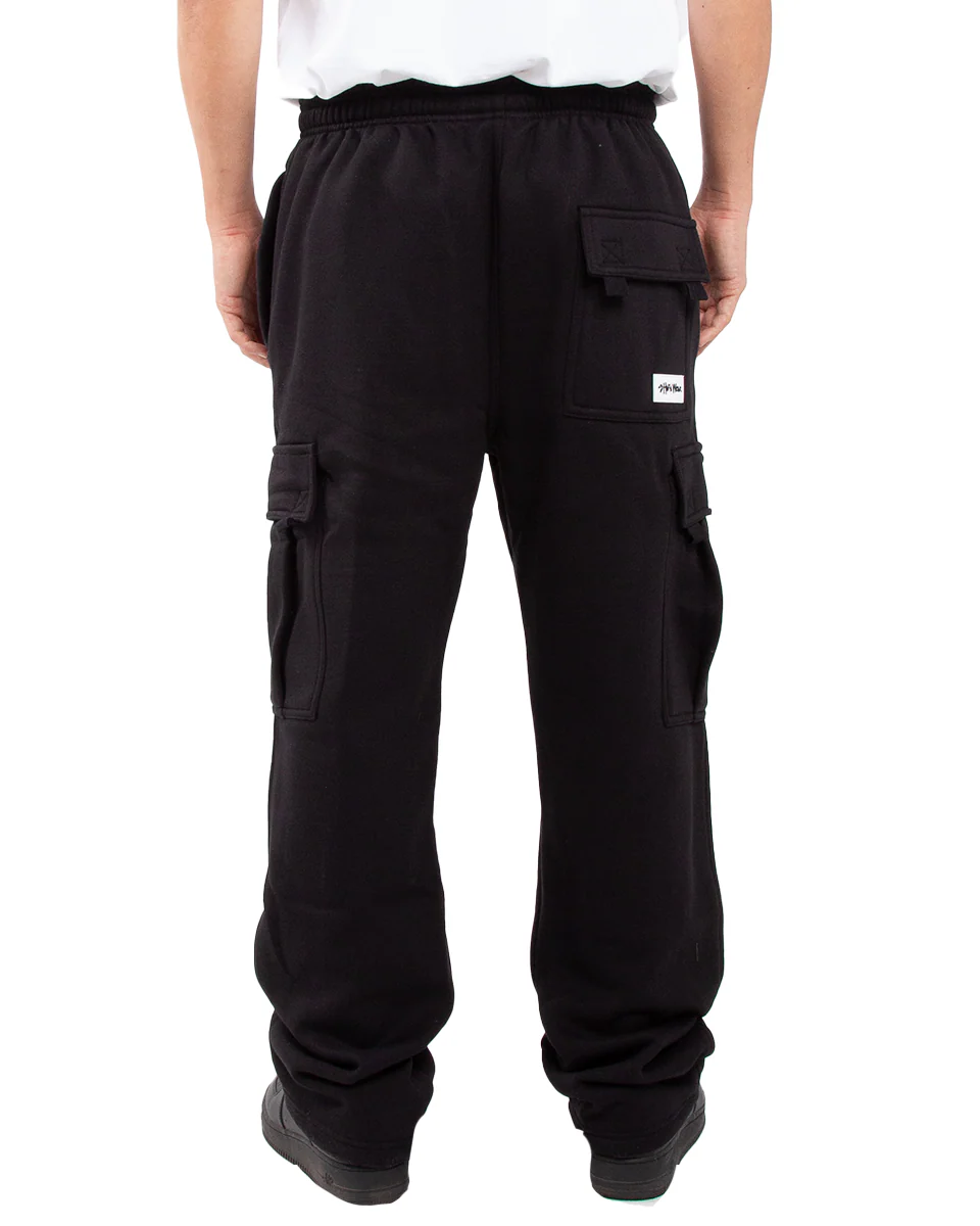 Logo Fleece Cargo Pants - Image 15