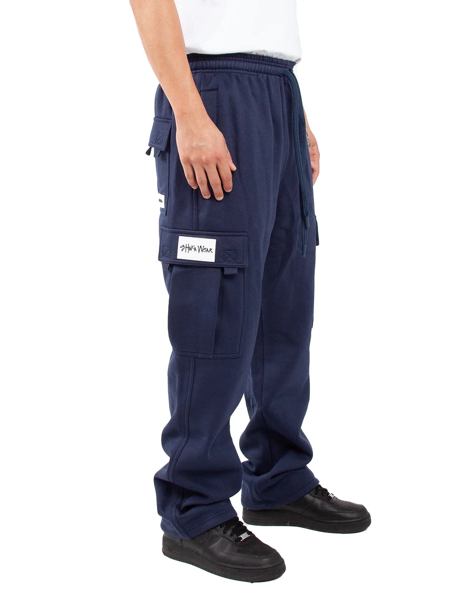 Logo Fleece Cargo Pants - Image 8