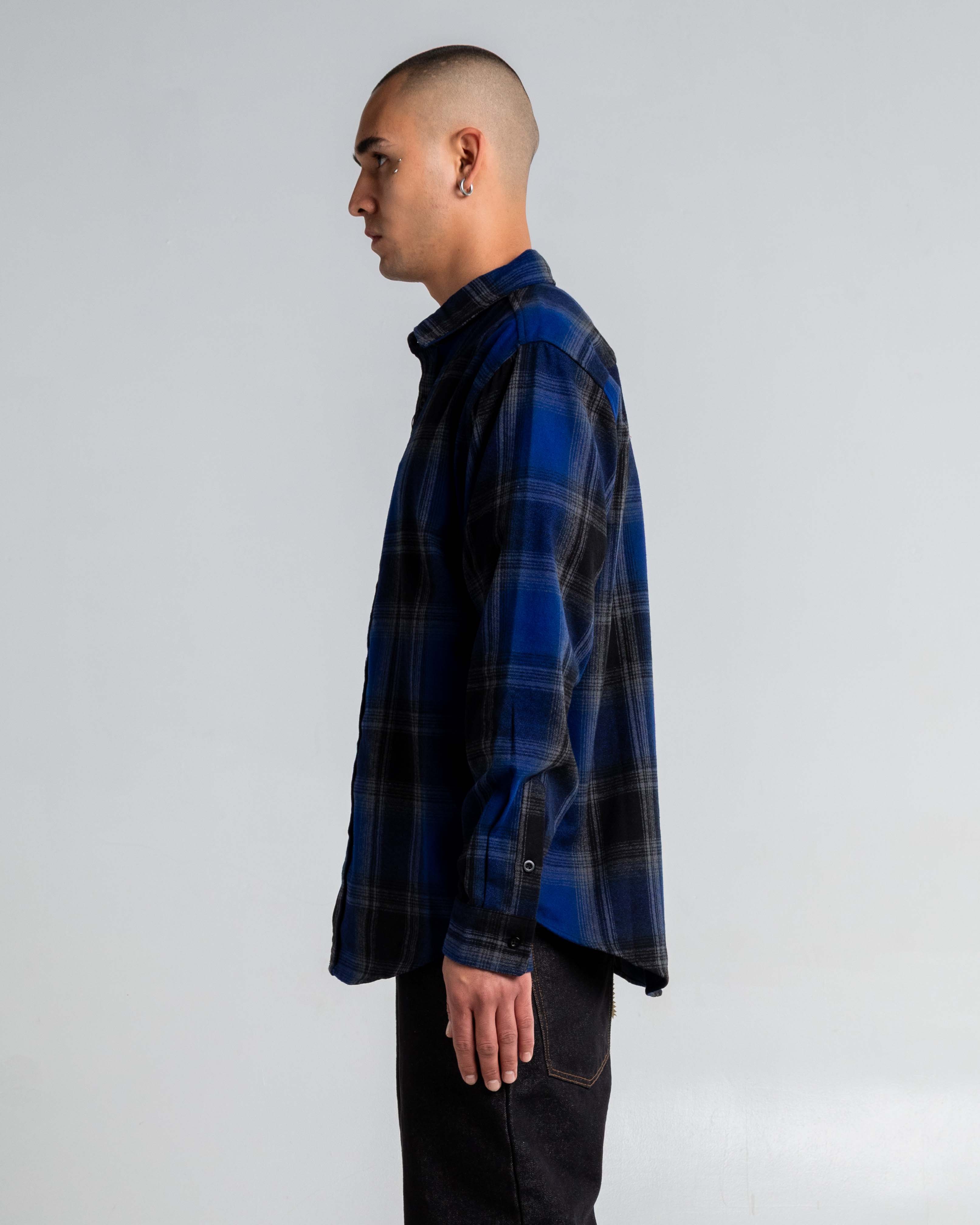 Plaid Flannel Overshirt - Image 8