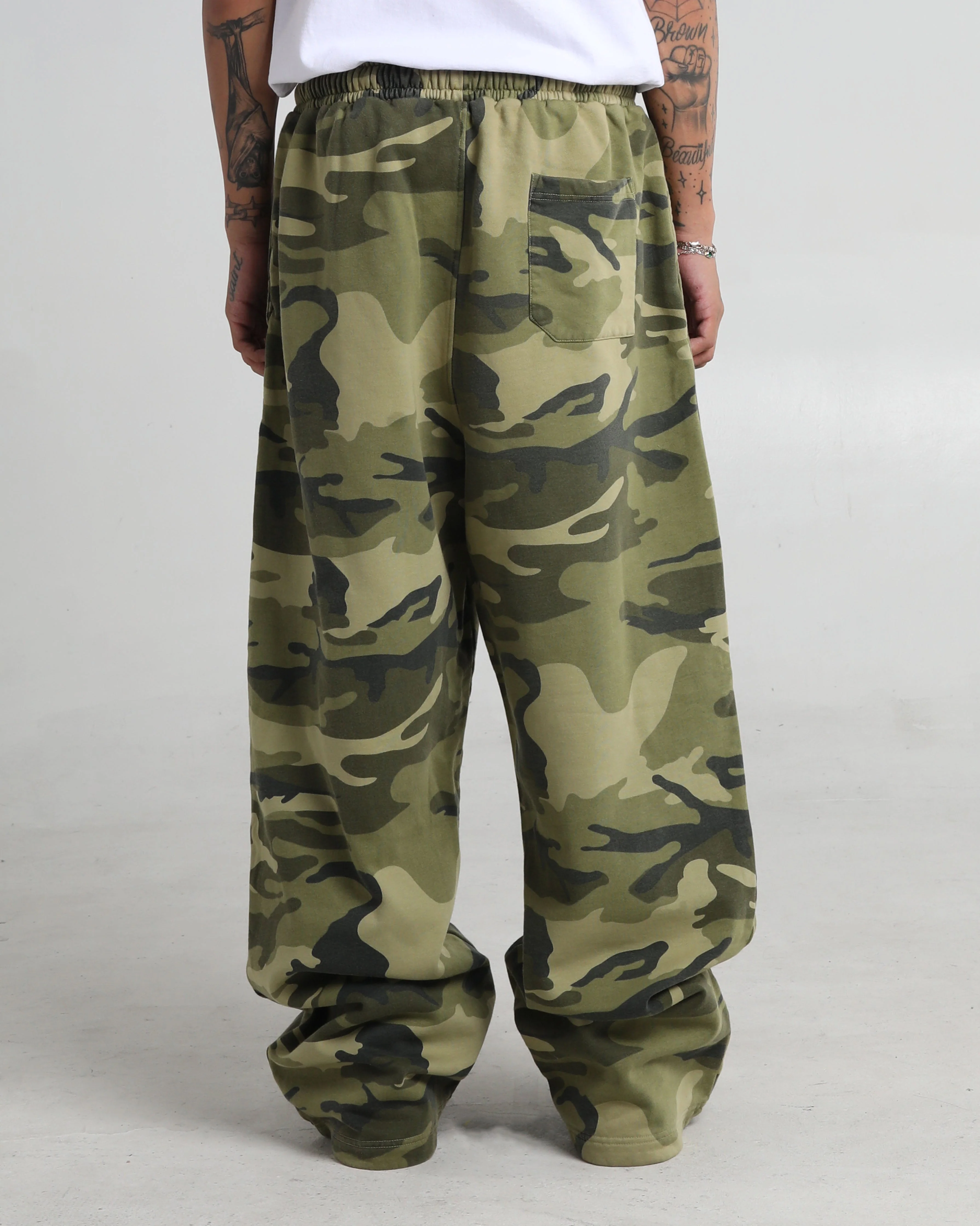 Pleated Sweat Pants - Image 3
