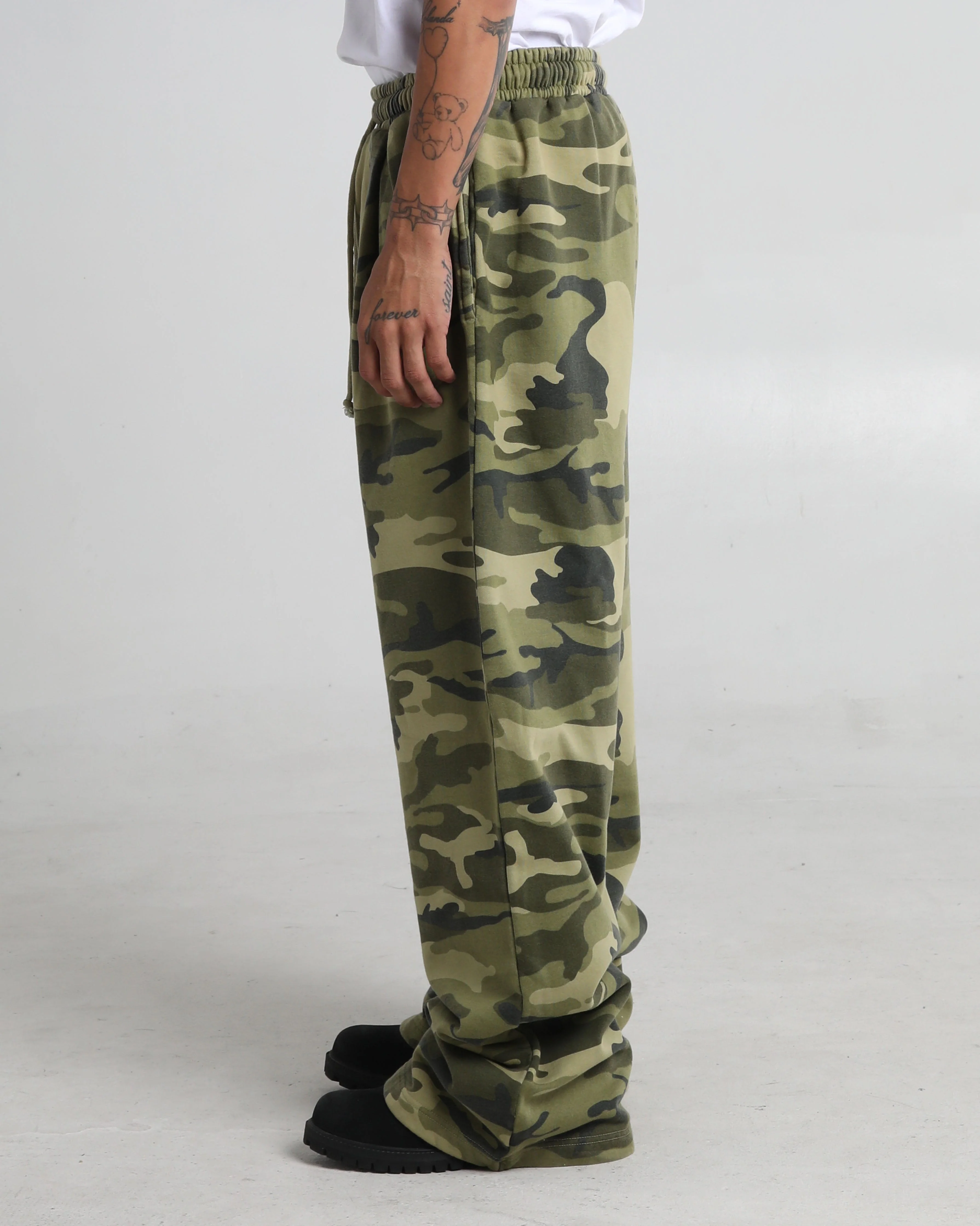 Pleated Sweat Pants - Image 4
