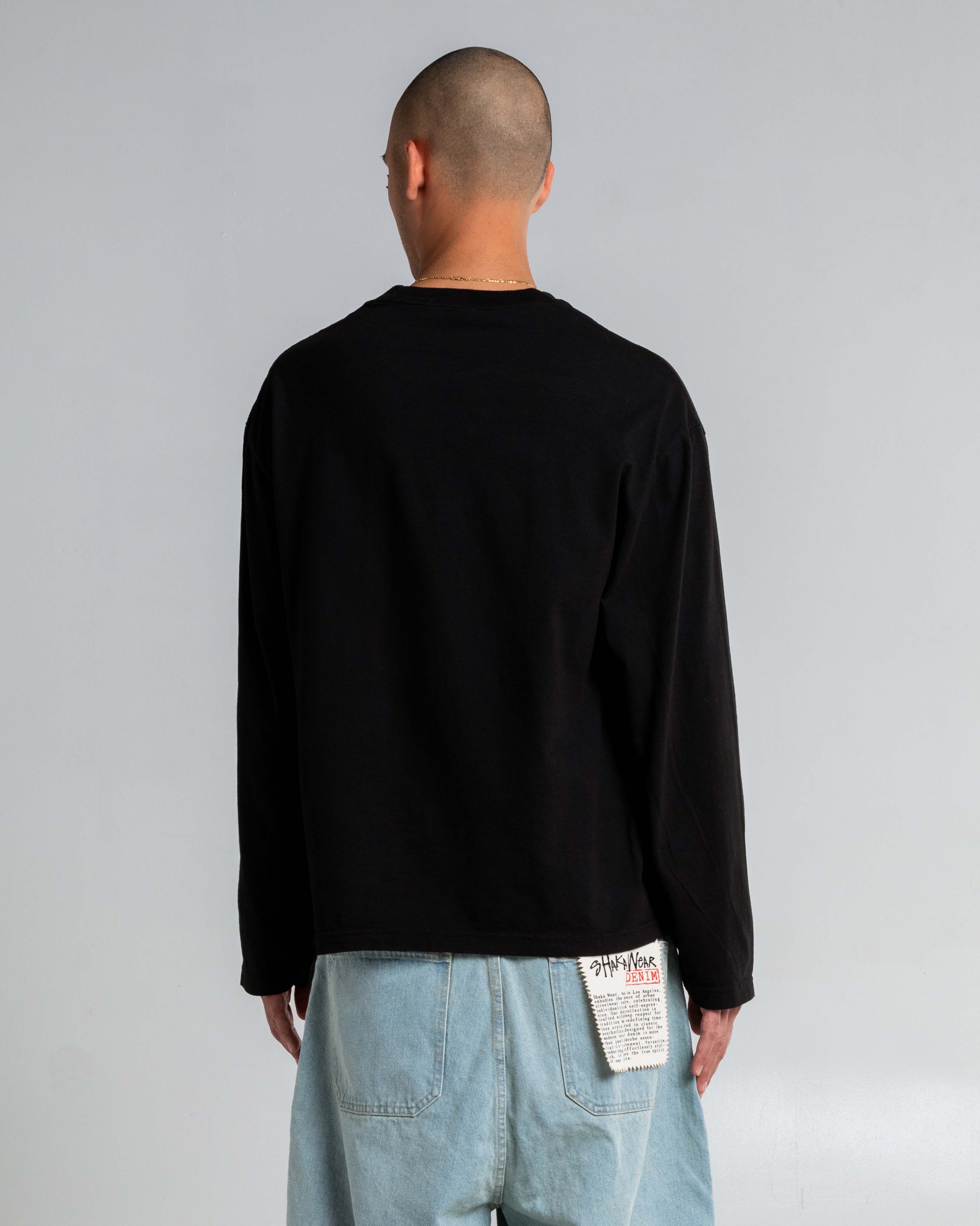 6.5oz Retro Garment Dye Long Sleeve - Image 3