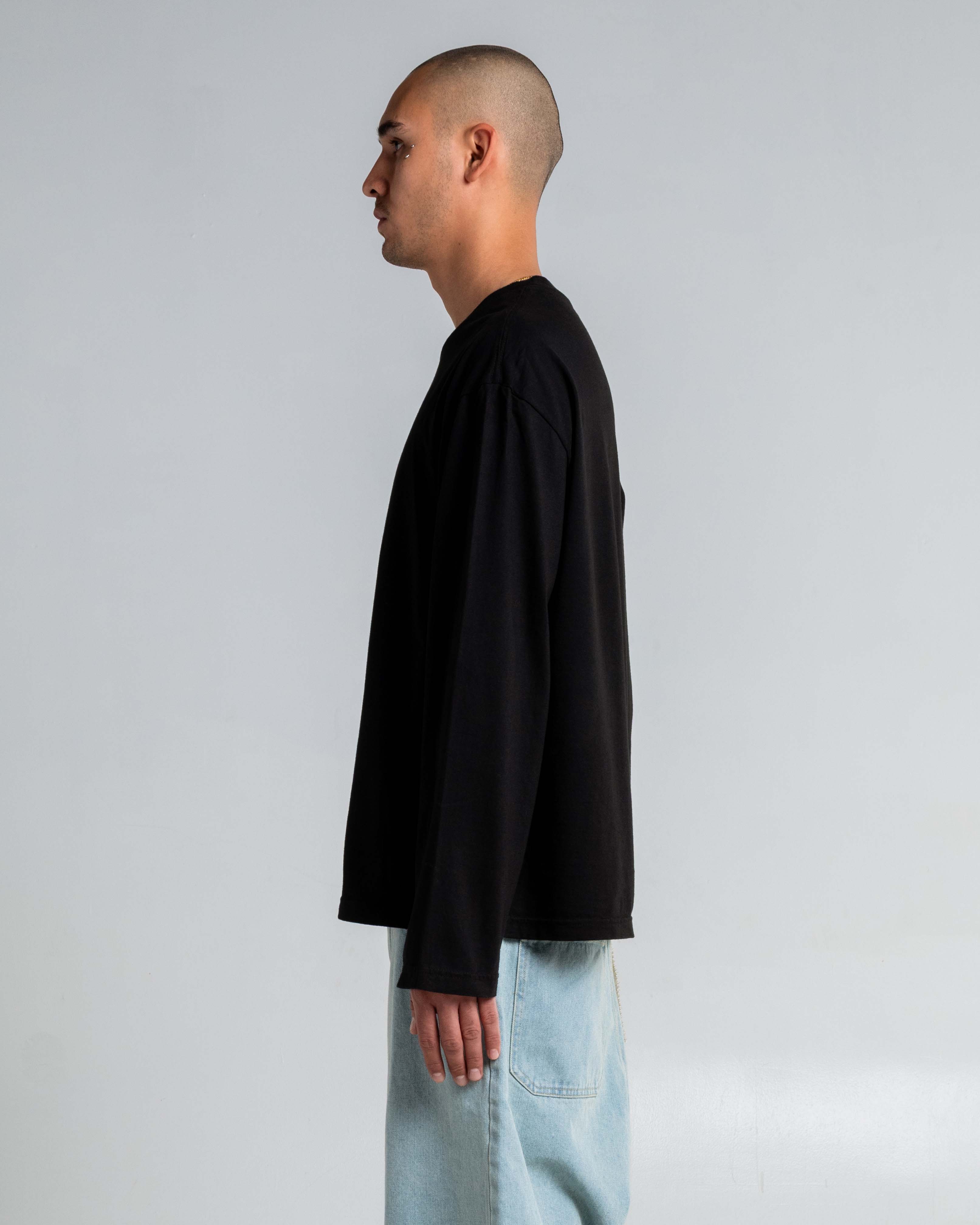 6.5oz Retro Garment Dye Long Sleeve - Image 4
