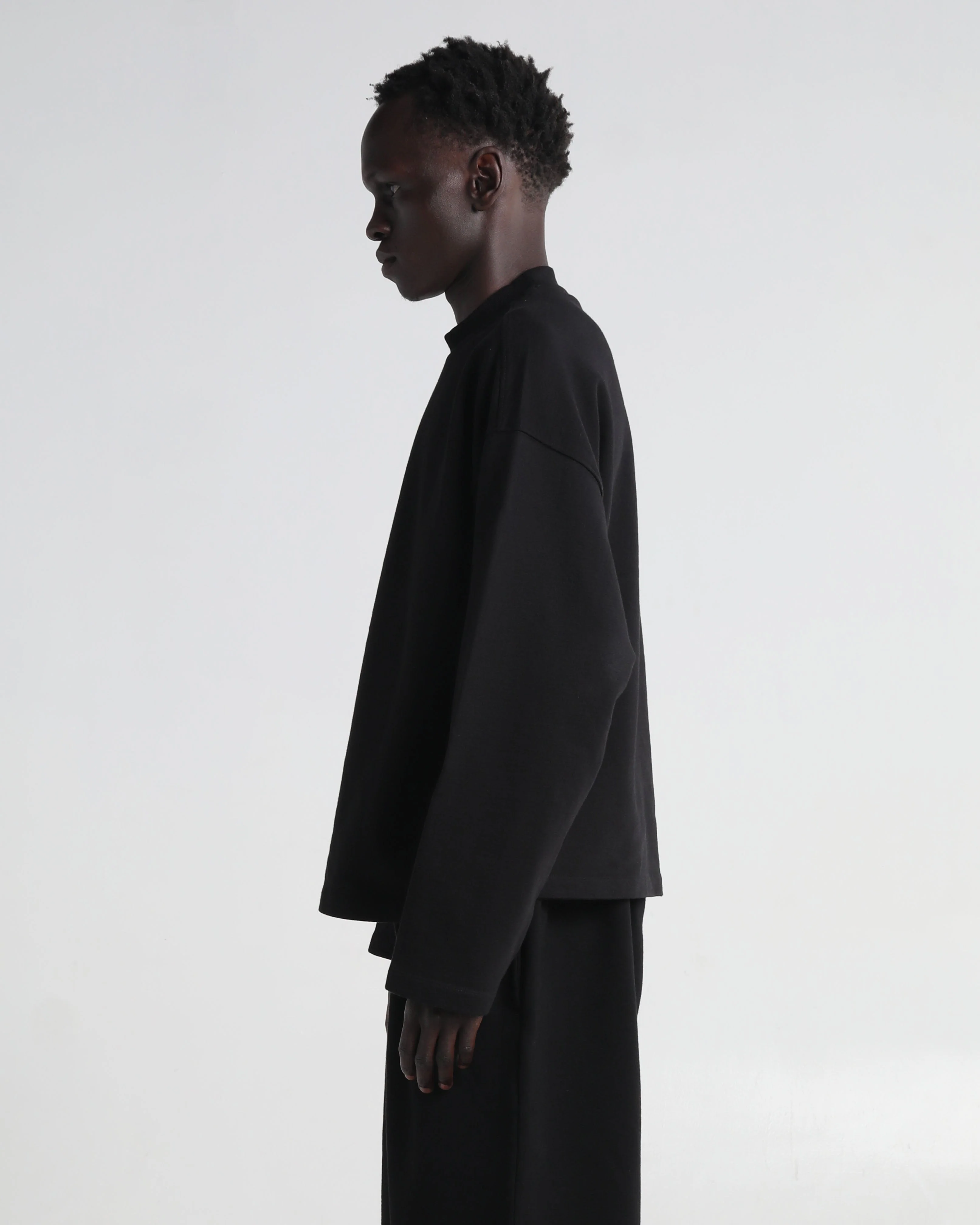 Terry Garment Dye Long Sleeve - Image 4