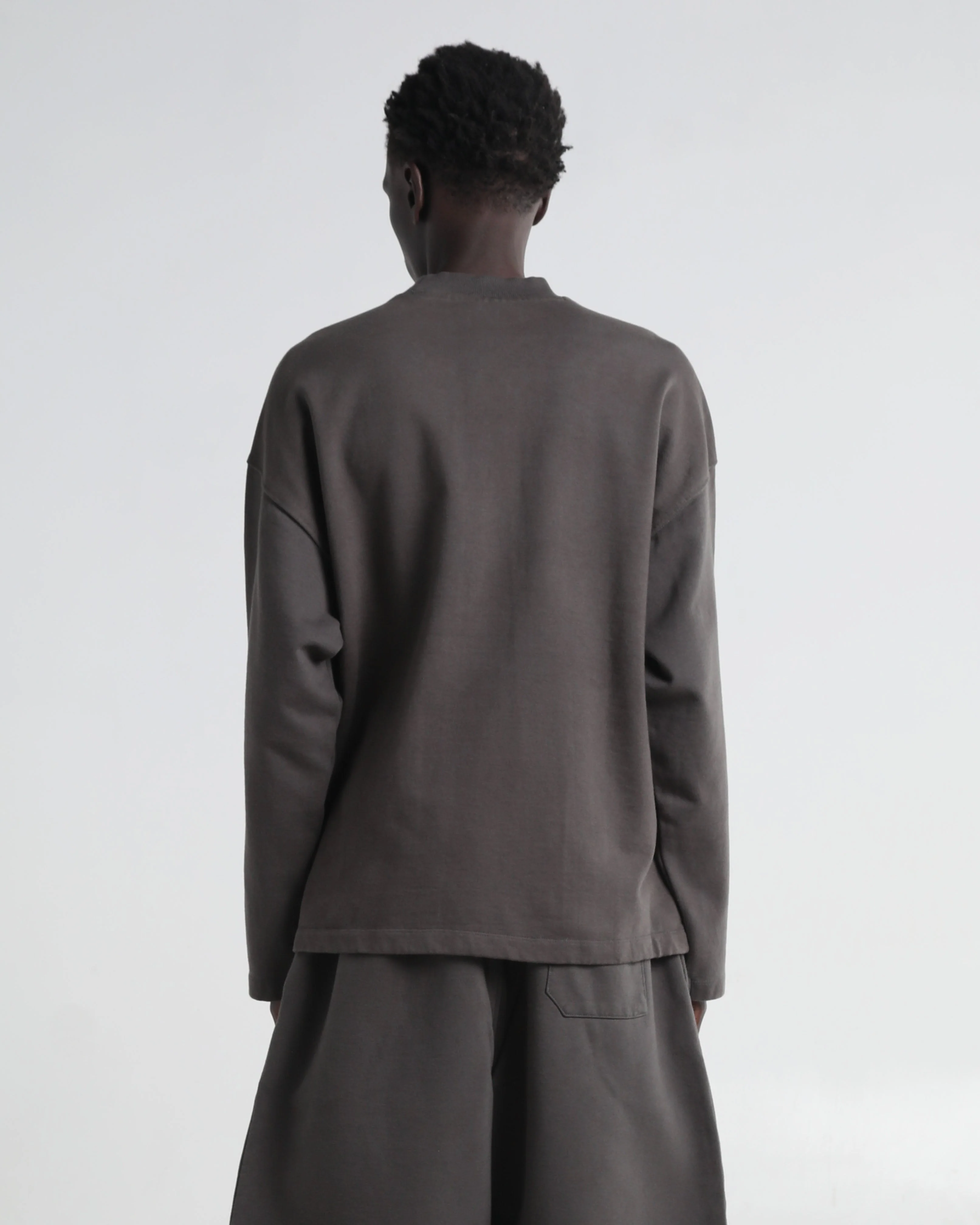 Terry Garment Dye Long Sleeve - Image 7