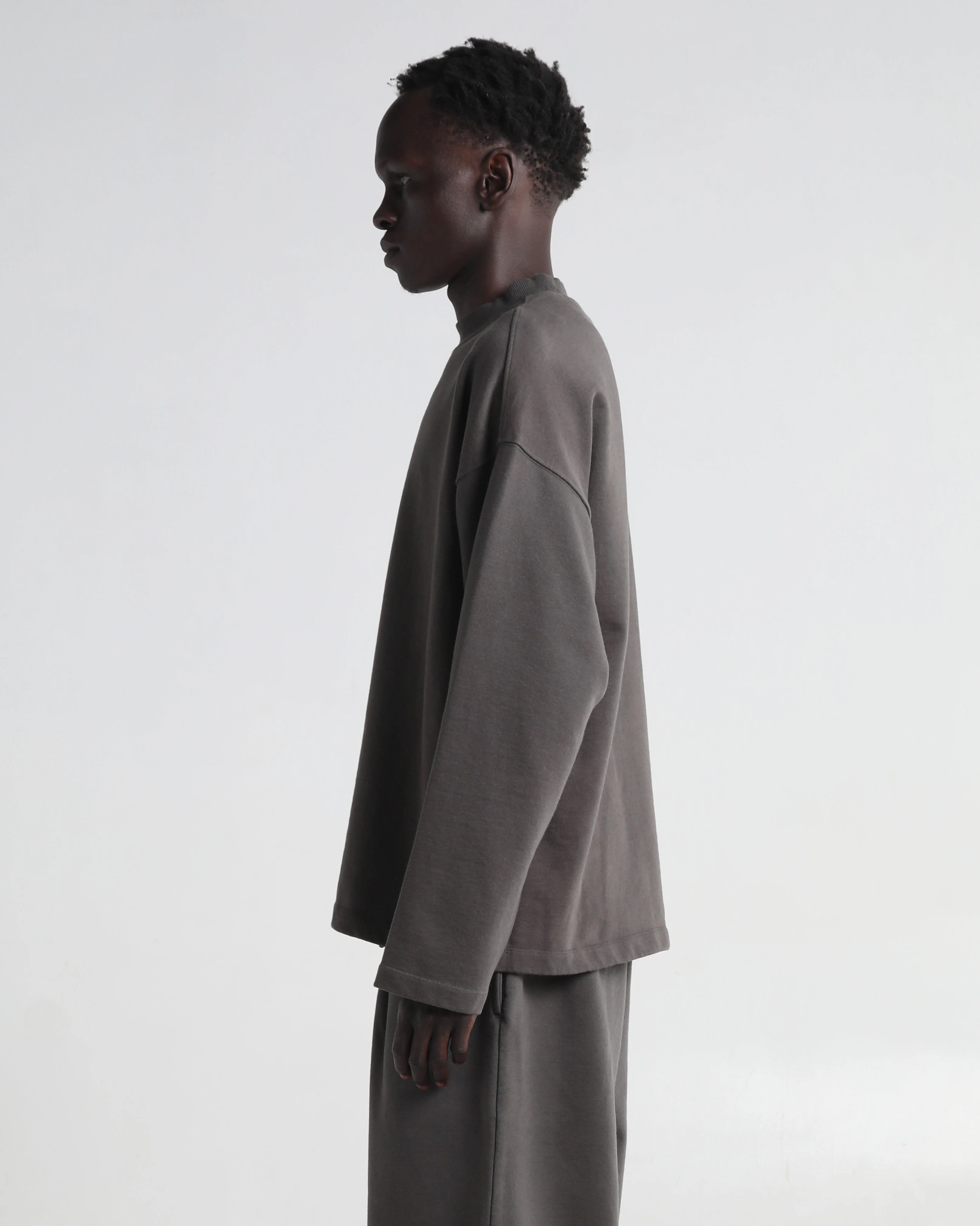 Terry Garment Dye Long Sleeve - Image 8