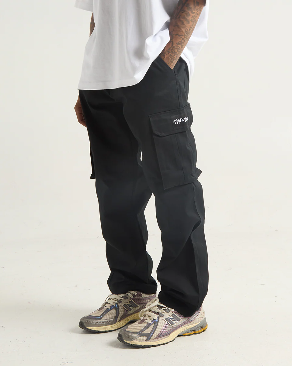Twill Cargo Logo Pants - Image 3