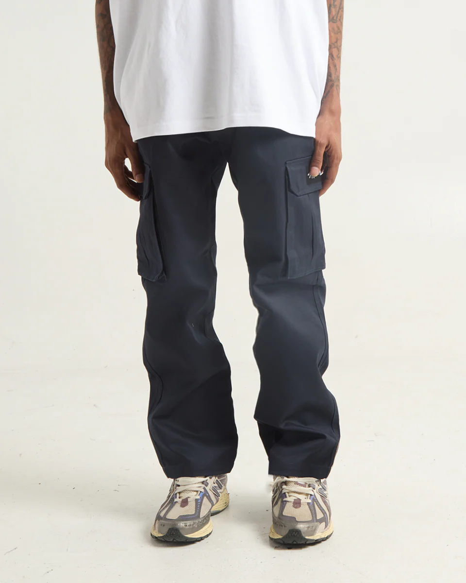 Twill Cargo Logo Pants - Image 4