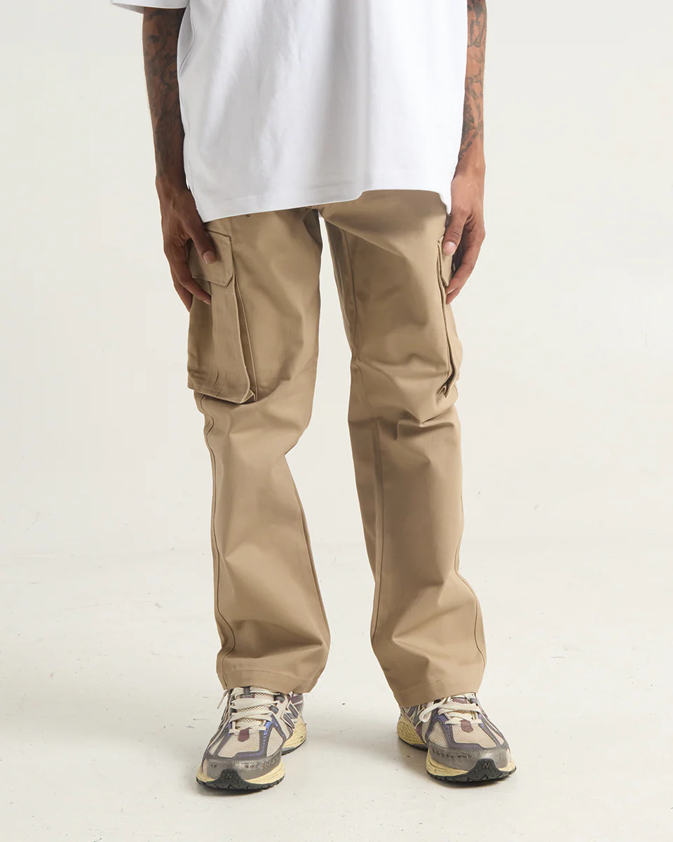 Twill Cargo Logo Pants - Image 7