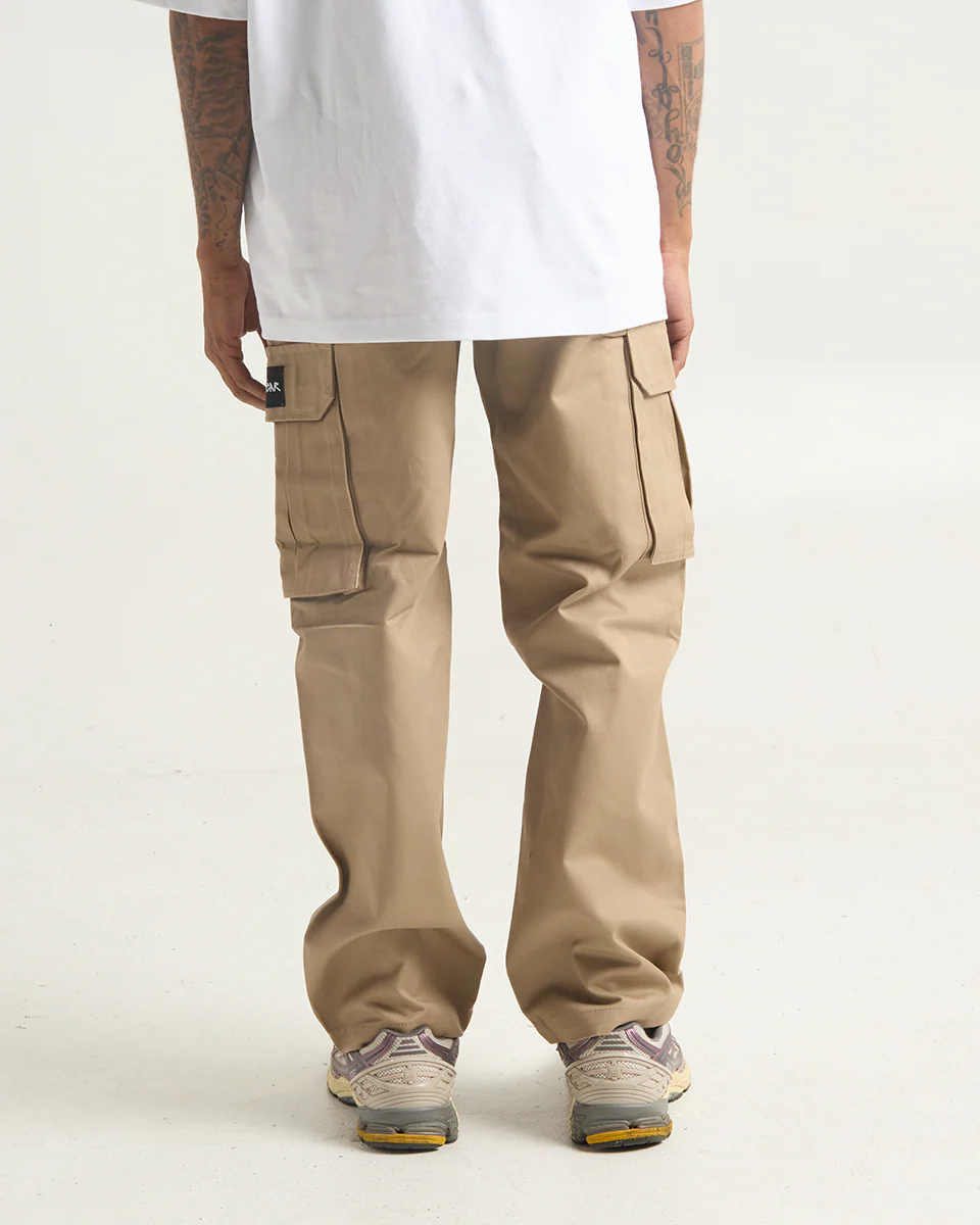 Twill Cargo Logo Pants - Image 8