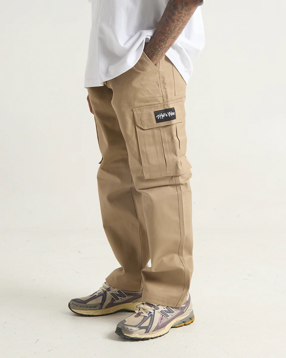 Twill Cargo Logo Pants - Image 9