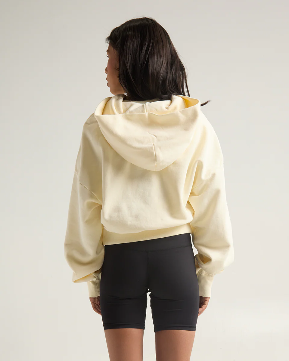 Women's Garment Dye Cropped Hoodie - Image 10