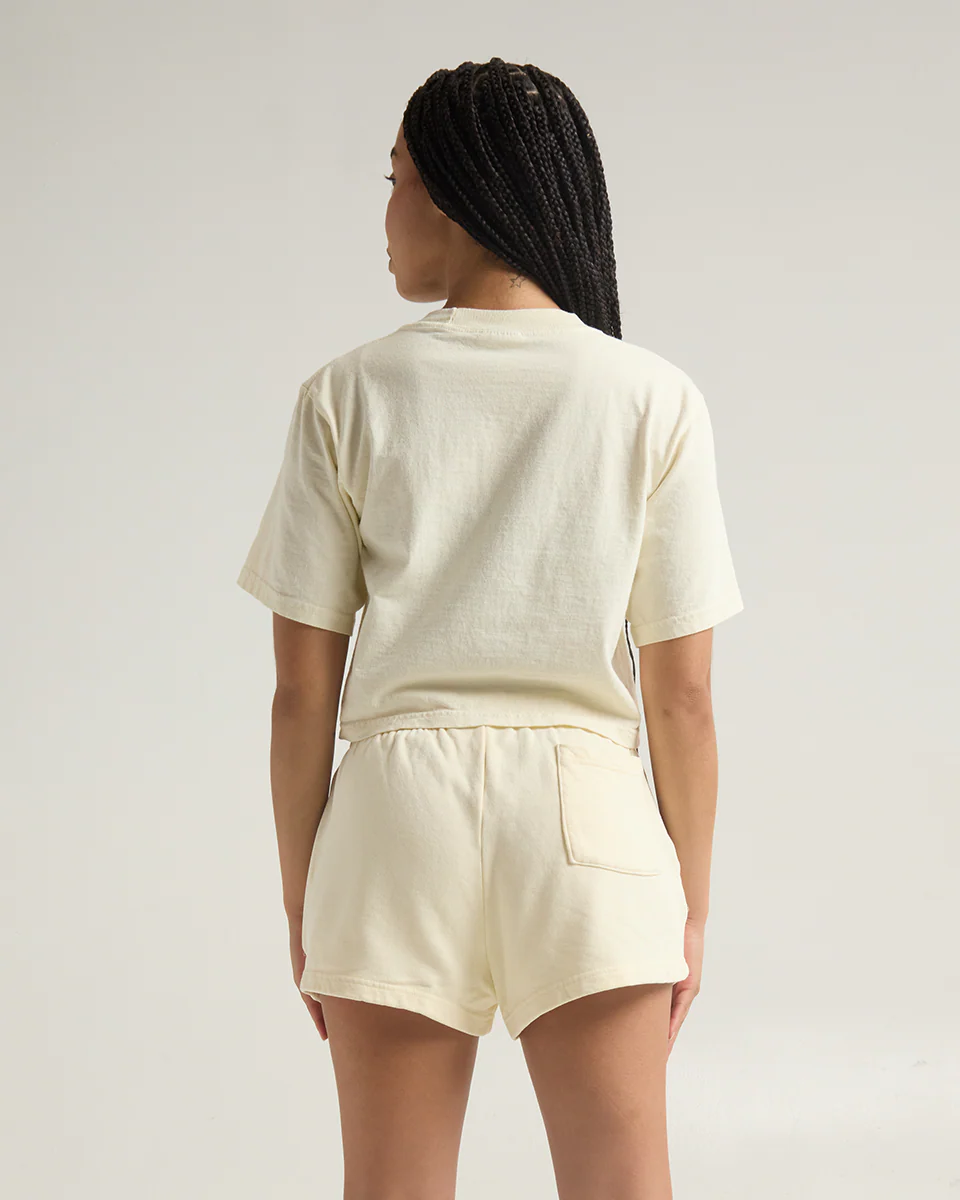 Women's Garment Dye Fleece Shorts - Image 10